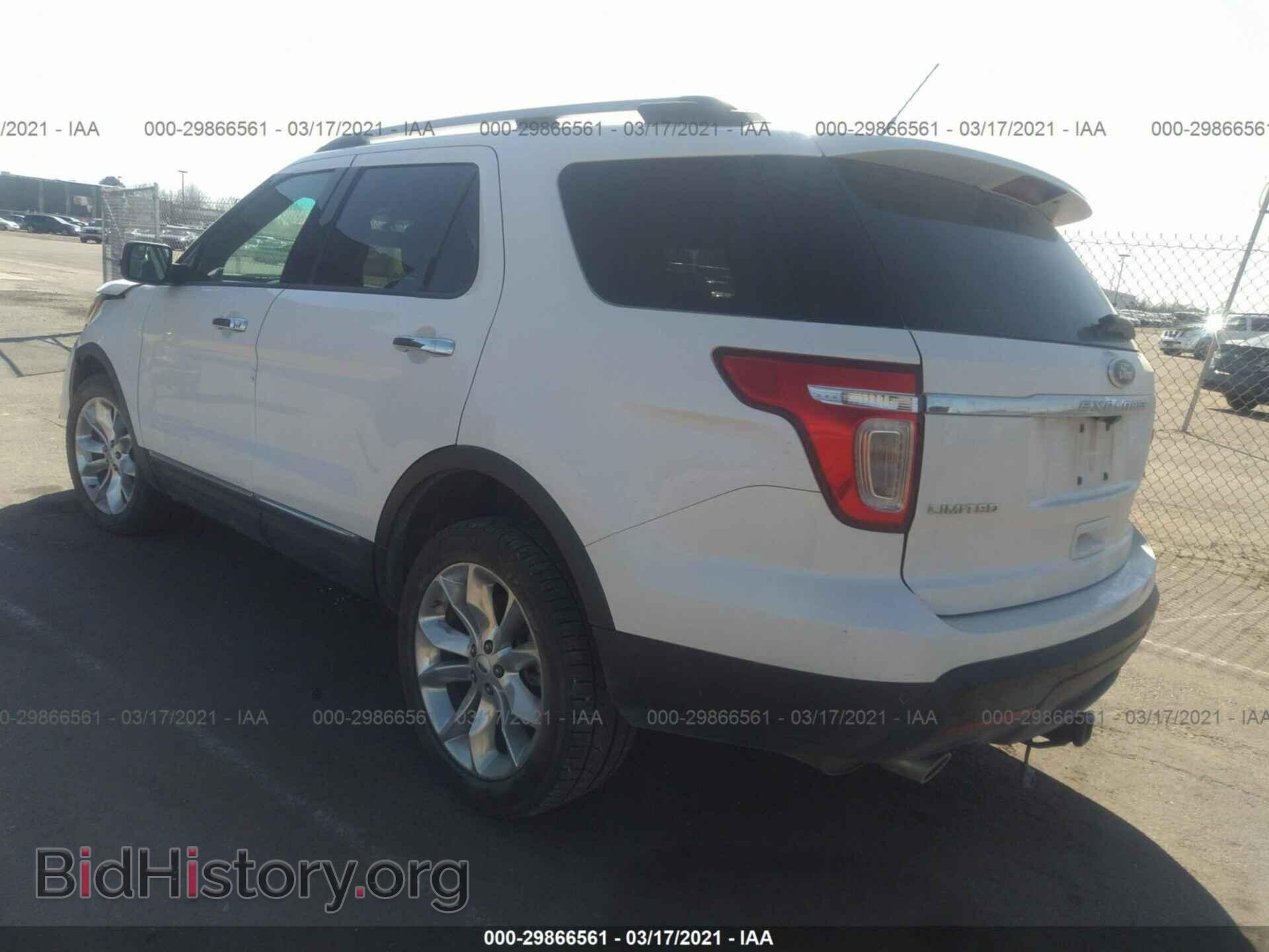 2013 FORD EXPLORER - VIN: 1FM5K8F85DGA04176 - Photo 3