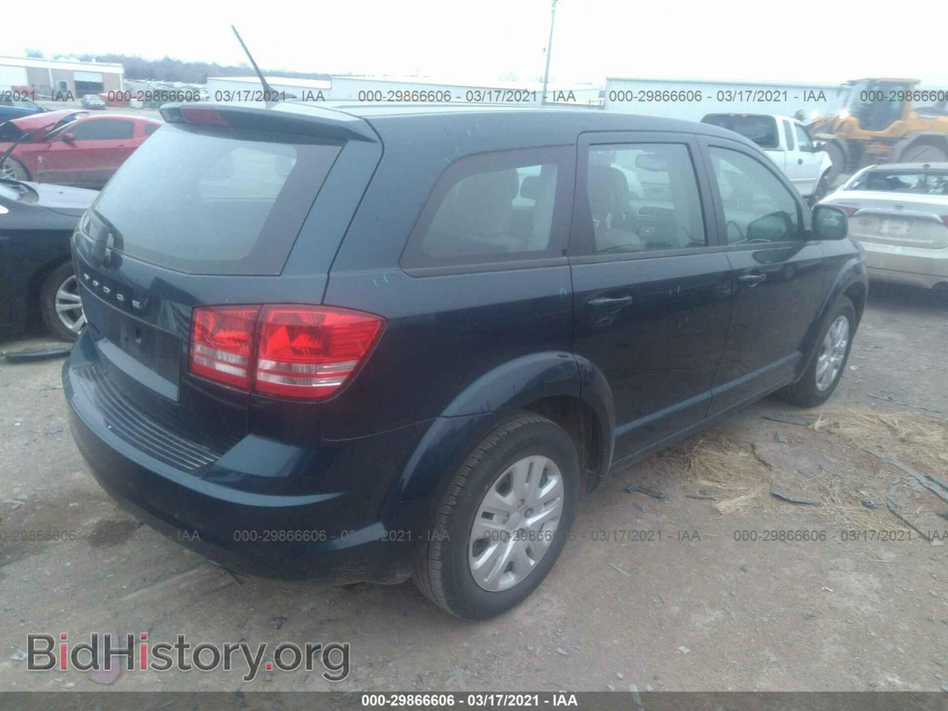 2014 DODGE JOURNEY - VIN: 3C4PDCAB5ET264524 - Фото 4