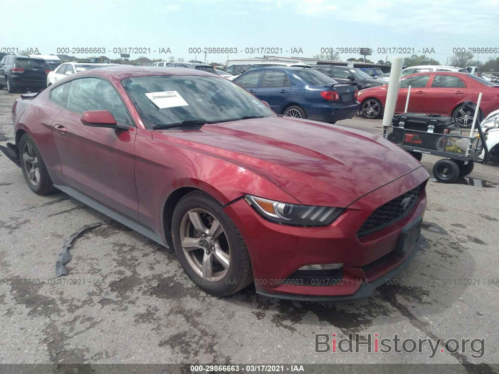 Photo 1FA6P8AM4G5252150 - FORD MUSTANG 2016