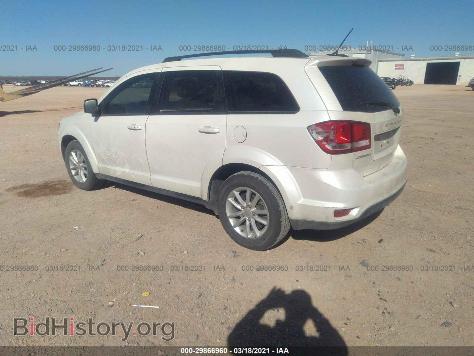2013 DODGE JOURNEY - VIN: 3C4PDCBB3DT665681 - Фото 3