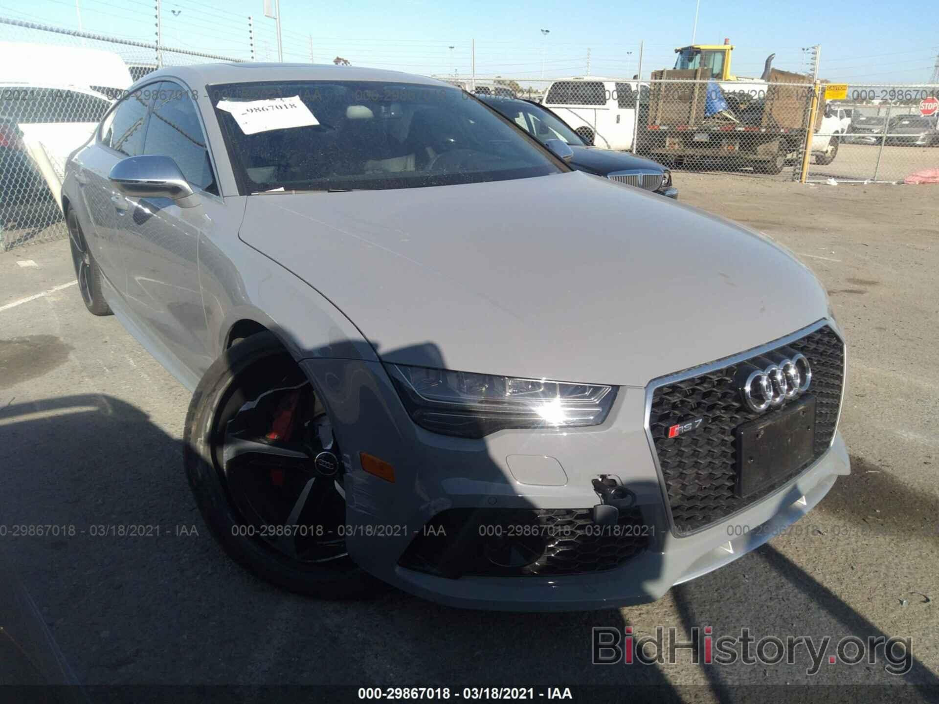 Photo WUAW2AFC3GN900855 - AUDI RS 7 2016
