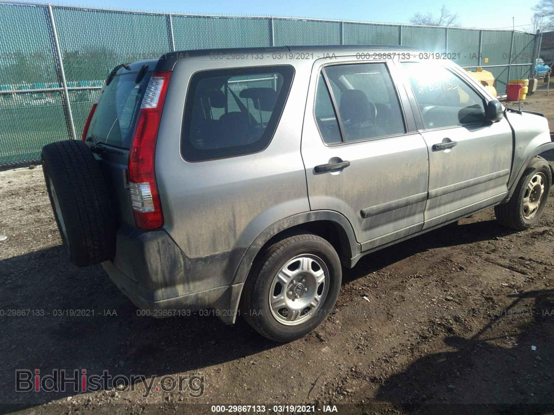 2006 HONDA CR-V - VIN: JHLRD78586C045007 - Фото 4