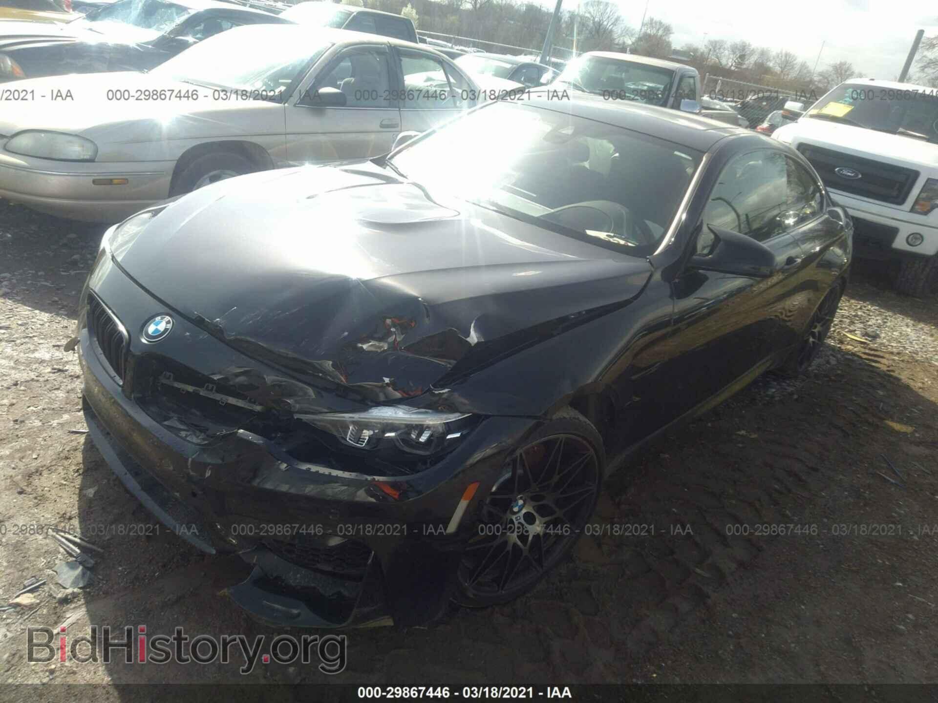 2018 BMW M4 - VIN: WBS4Y9C5XJAC87697 - Photo 2