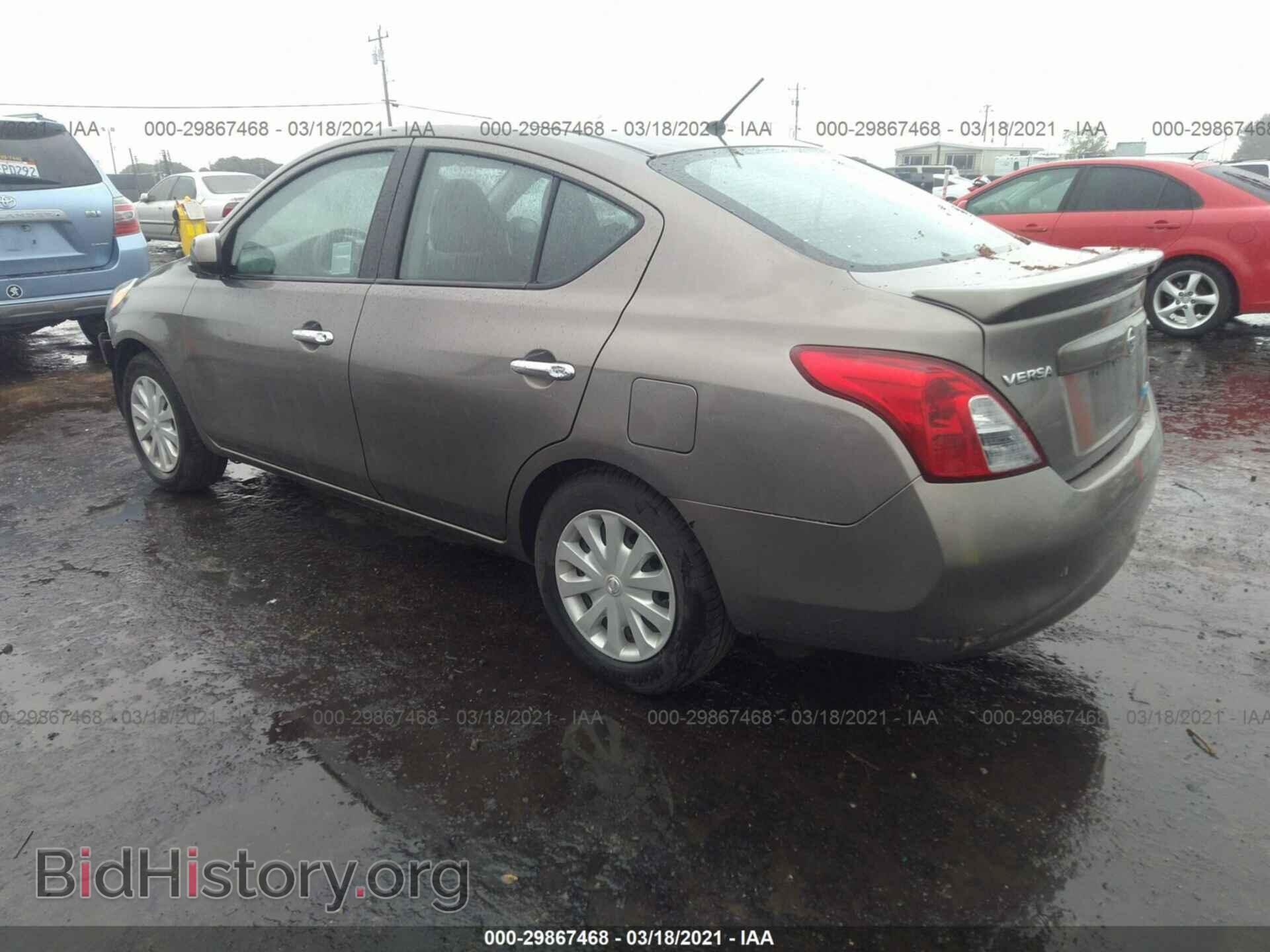 2014 NISSAN VERSA - VIN: 3N1CN7AP1EL857086 - Фото 3