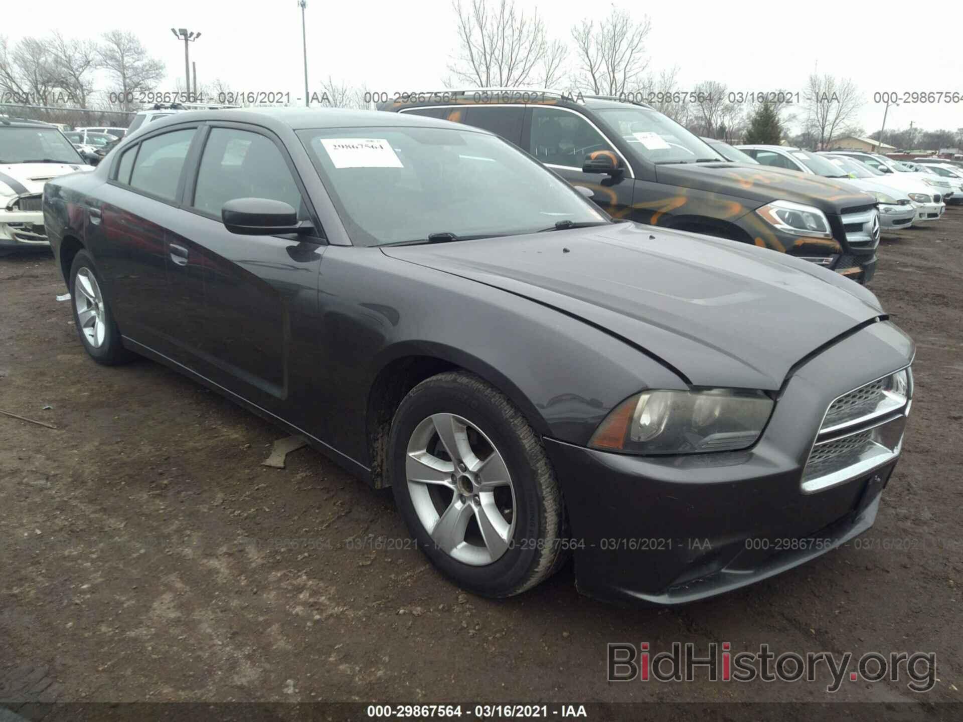 Photo 2C3CDXBG9DH542109 - DODGE CHARGER 2013