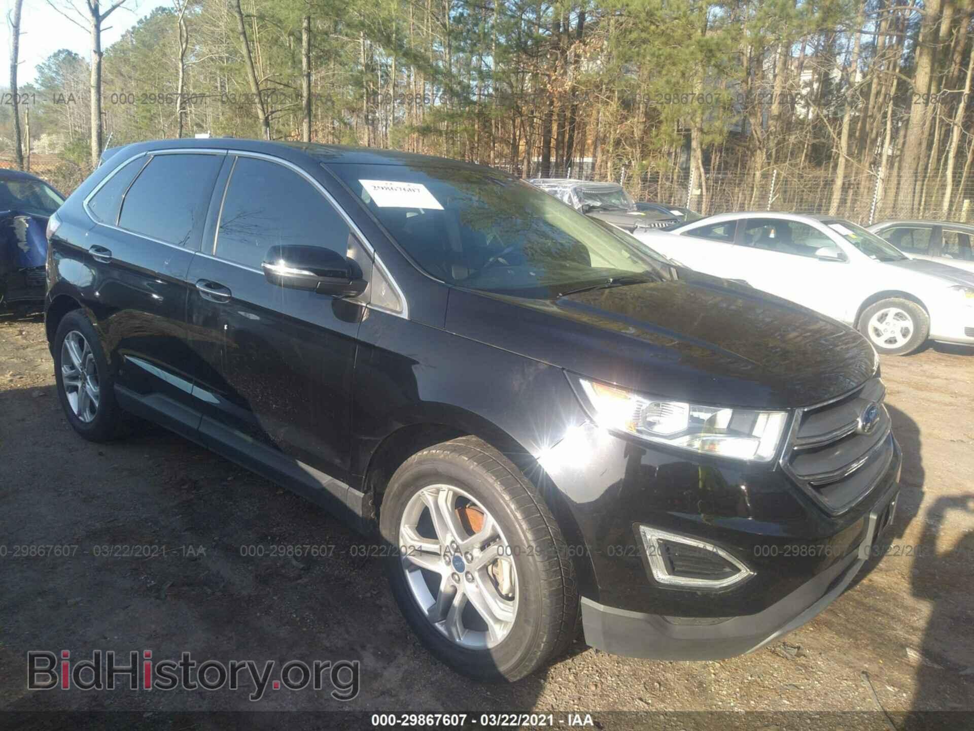 Фотография 2FMPK3K92HBB82487 - FORD EDGE 2017