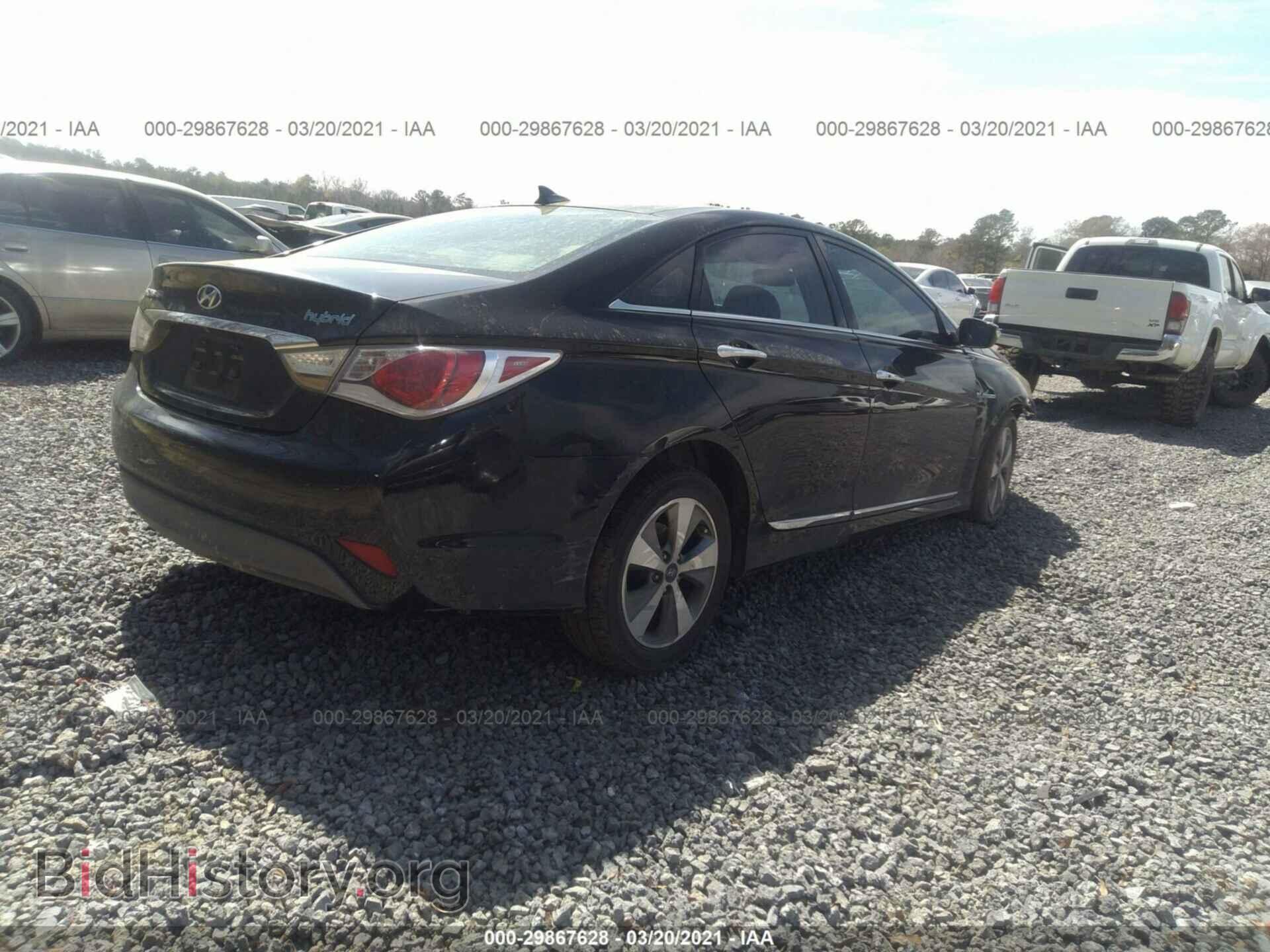 2012 HYUNDAI SONATA - VIN: KMHEC4A44CA039397 - Photo 4