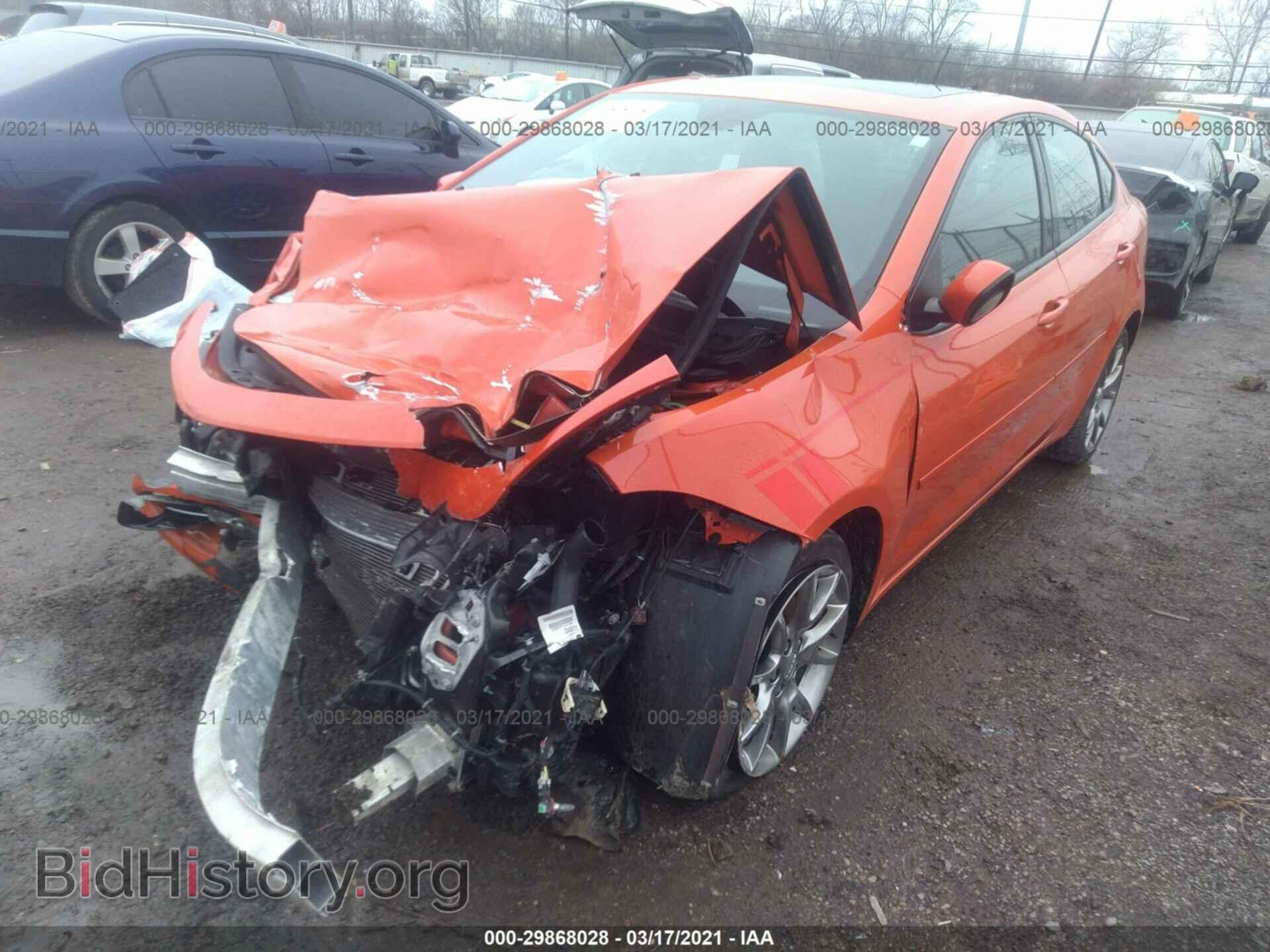 2015 DODGE DART - VIN: 1C3CDFBB2FD243396 - Фото 2