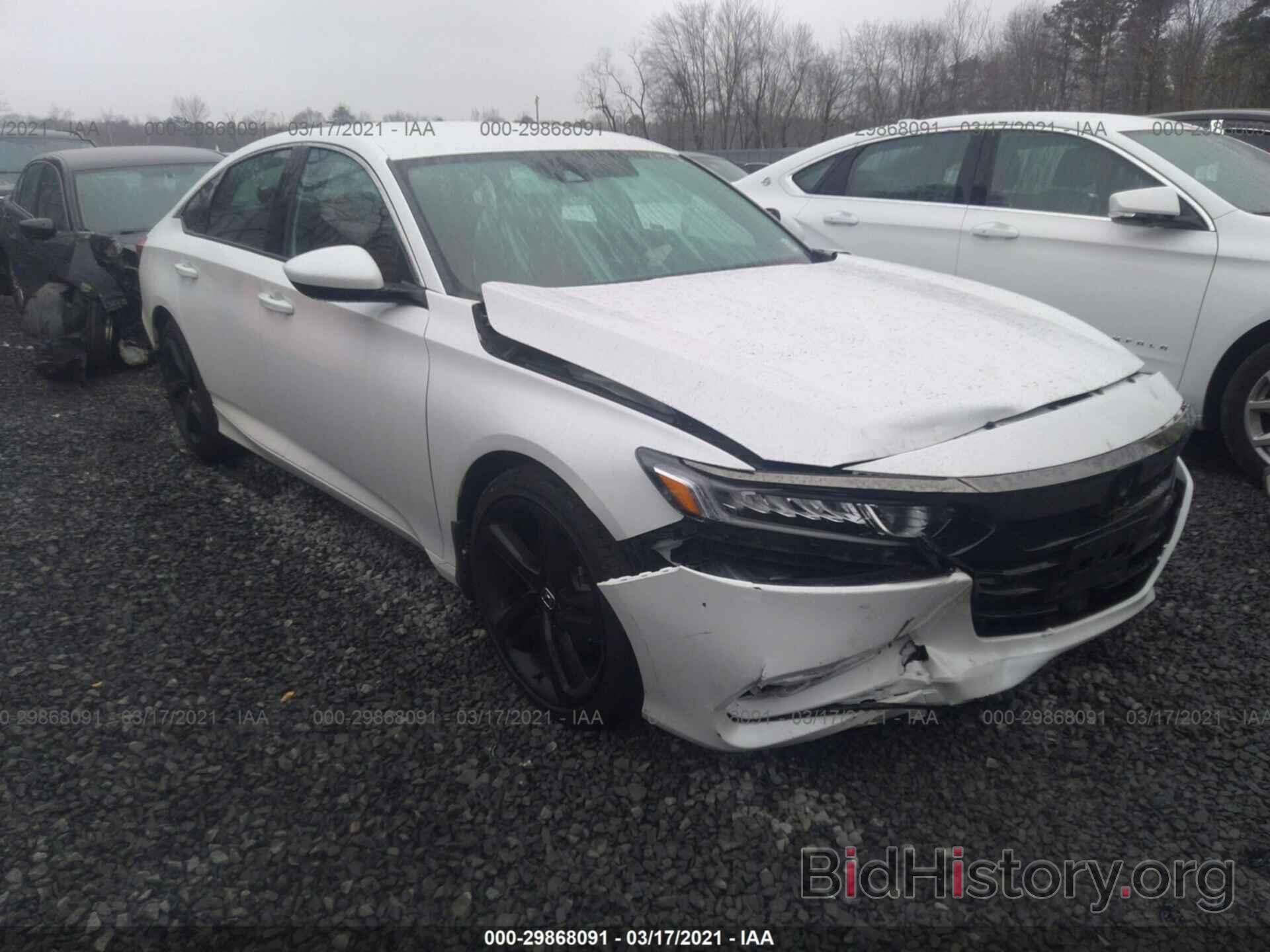 Photo 1HGCV1F30LA154777 - HONDA ACCORD SEDAN 2020