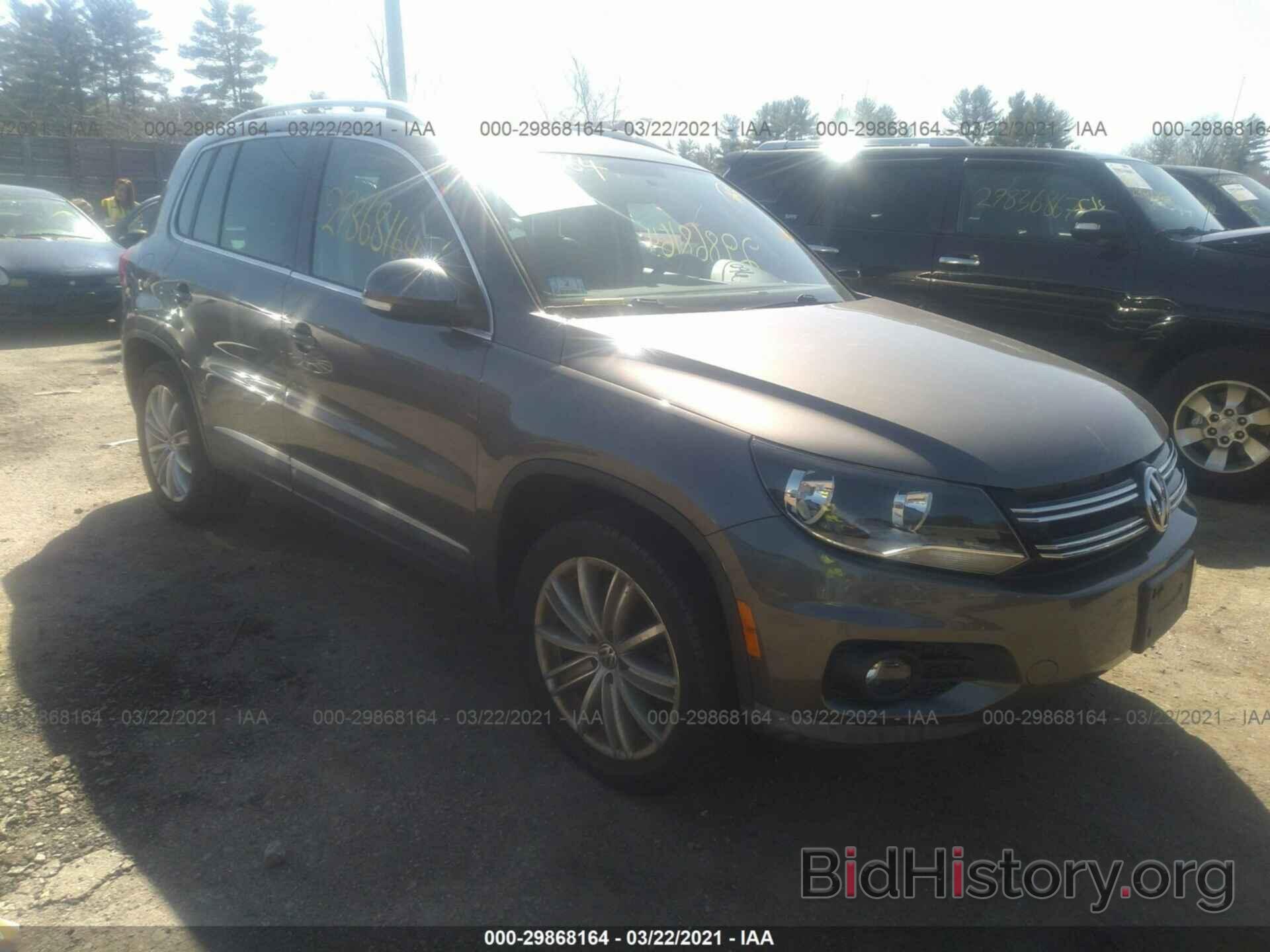 Фотография WVGBV7AX6CW000791 - VOLKSWAGEN TIGUAN 2012