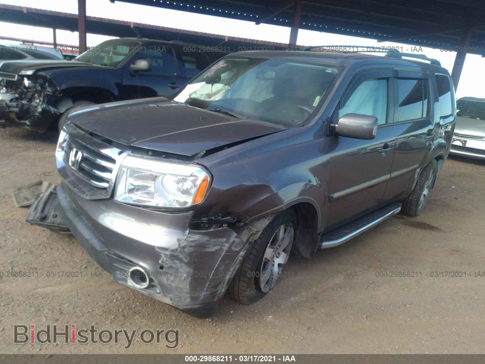 2014 HONDA PILOT - VIN: 5FNYF4H92EB032484 - Фото 2