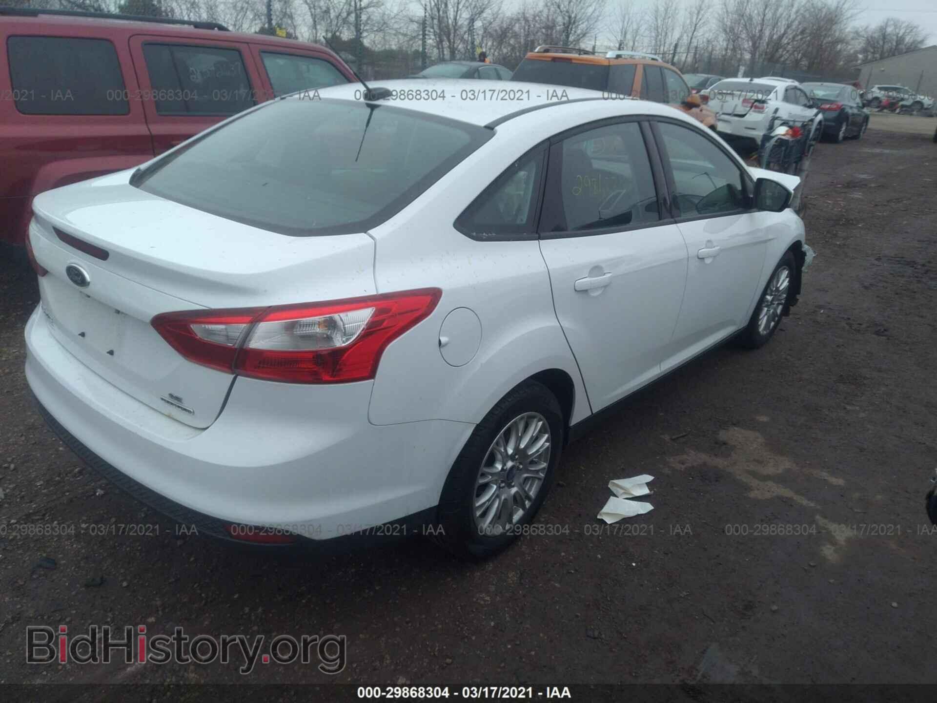 2012 FORD FOCUS - VIN: 1FAHP3F21CL395355 - Фото 4