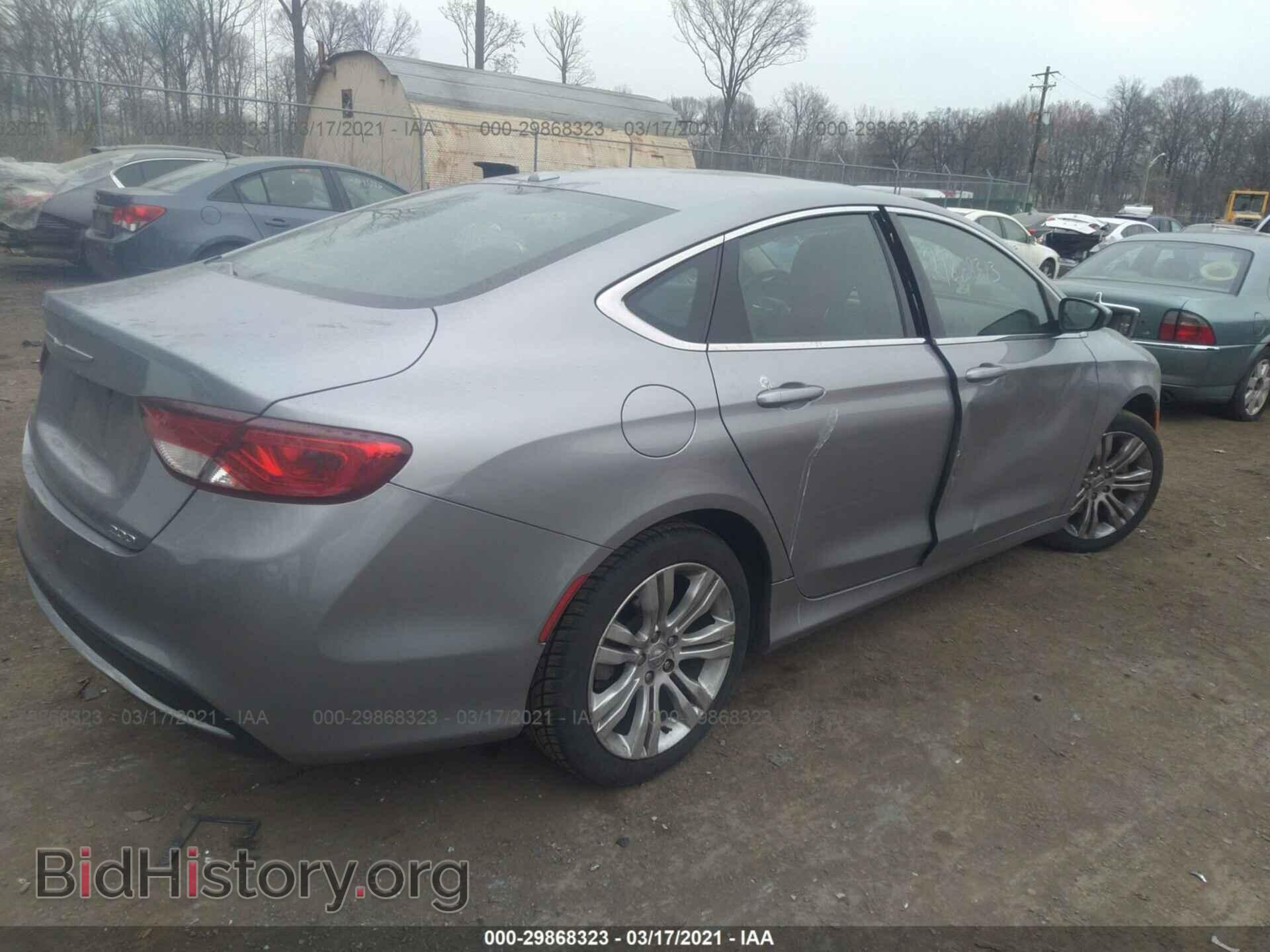 2015 CHRYSLER 200 - VIN: 1C3CCCAB2FN539497 - Photo 4