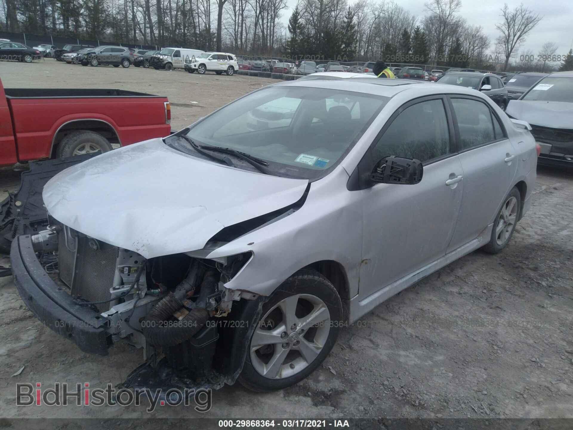2012 TOYOTA COROLLA - VIN: 2T1BU4EEXCC787901 - Фото 2