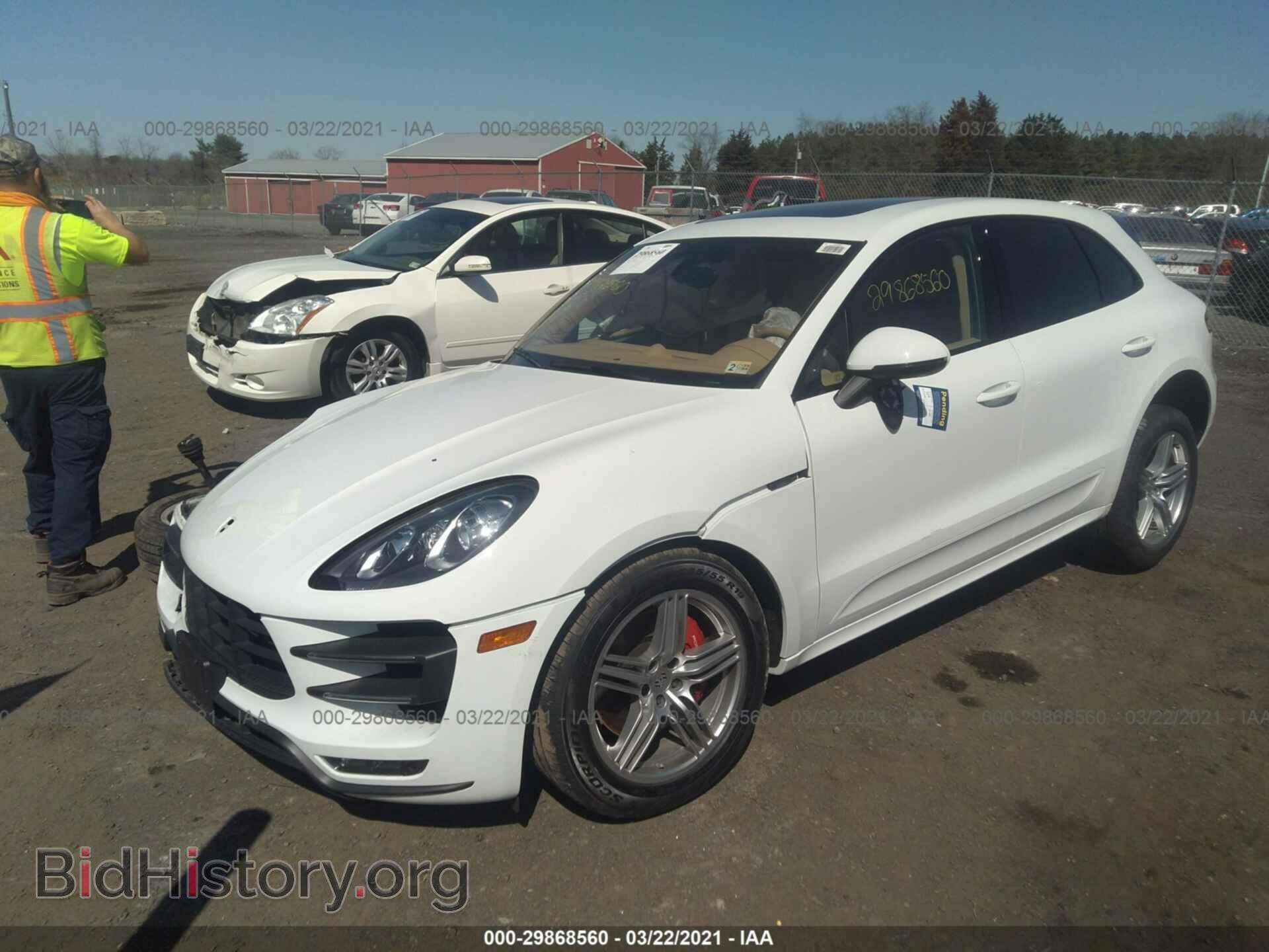 2016 PORSCHE MACAN - VIN: WP1AF2A51GLB91394 - Фото 2