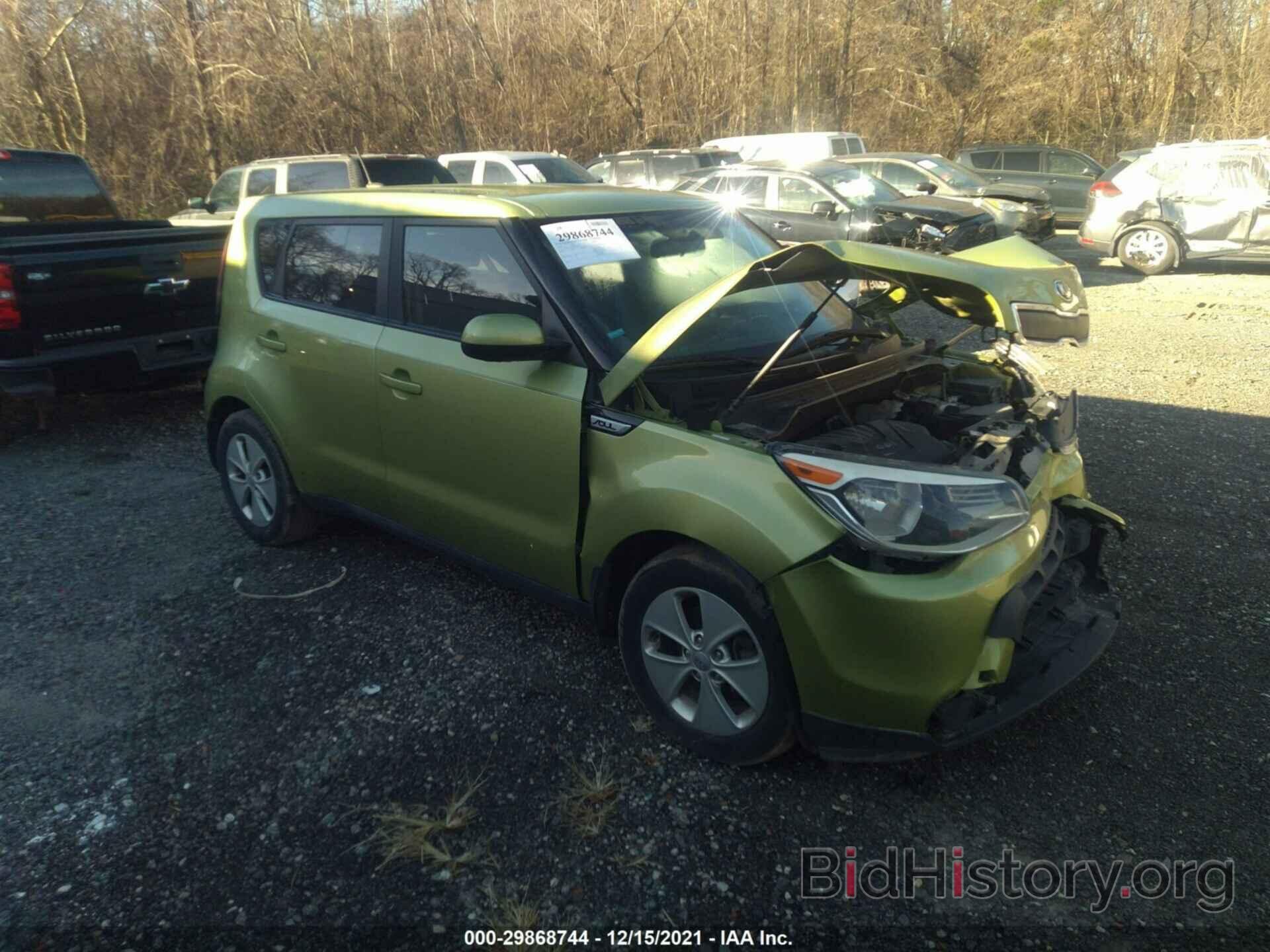 Photo KNDJN2A21G7853252 - KIA SOUL 2016