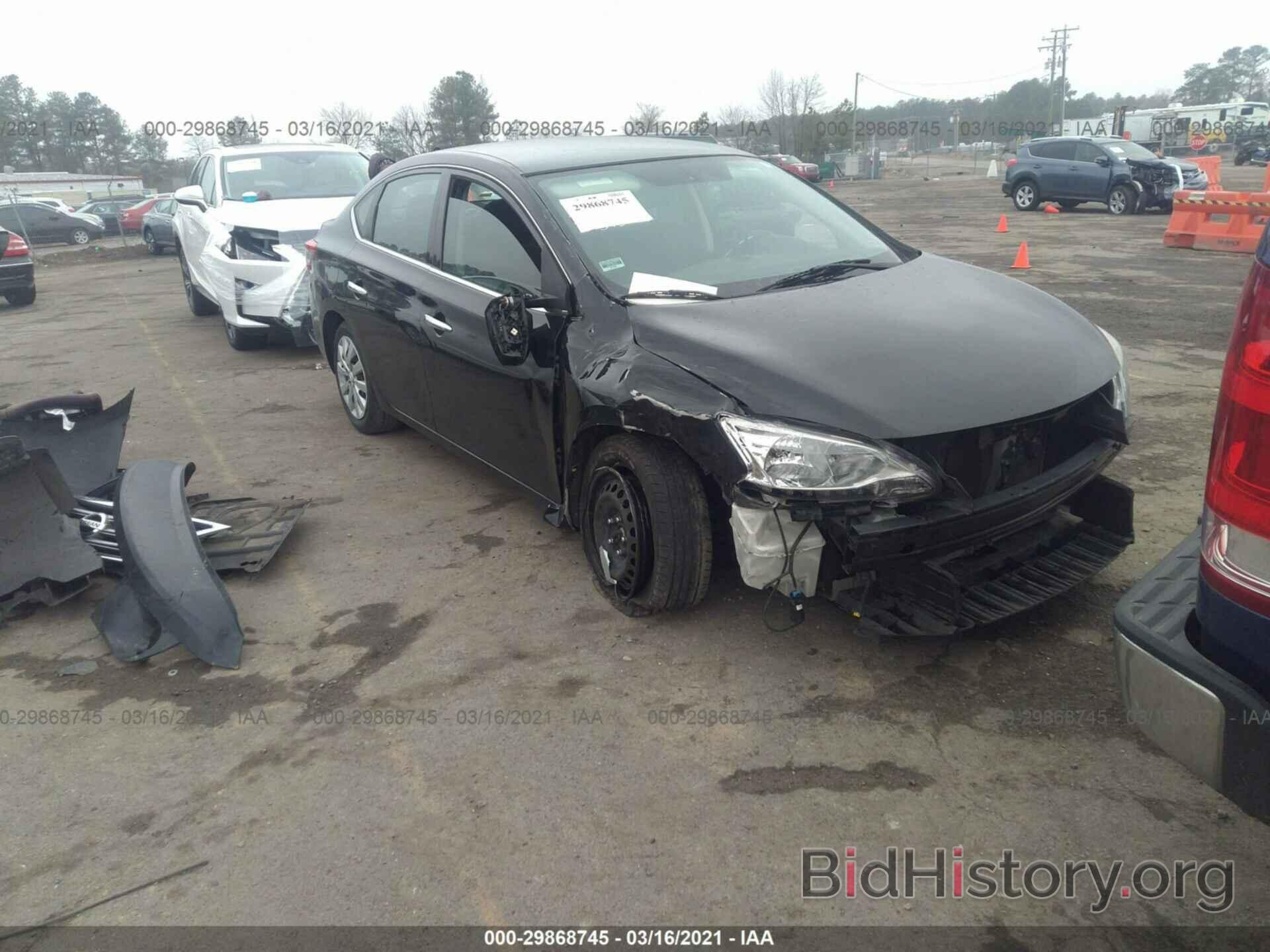 Photo 3N1AB7AP3EL691198 - NISSAN SENTRA 2014