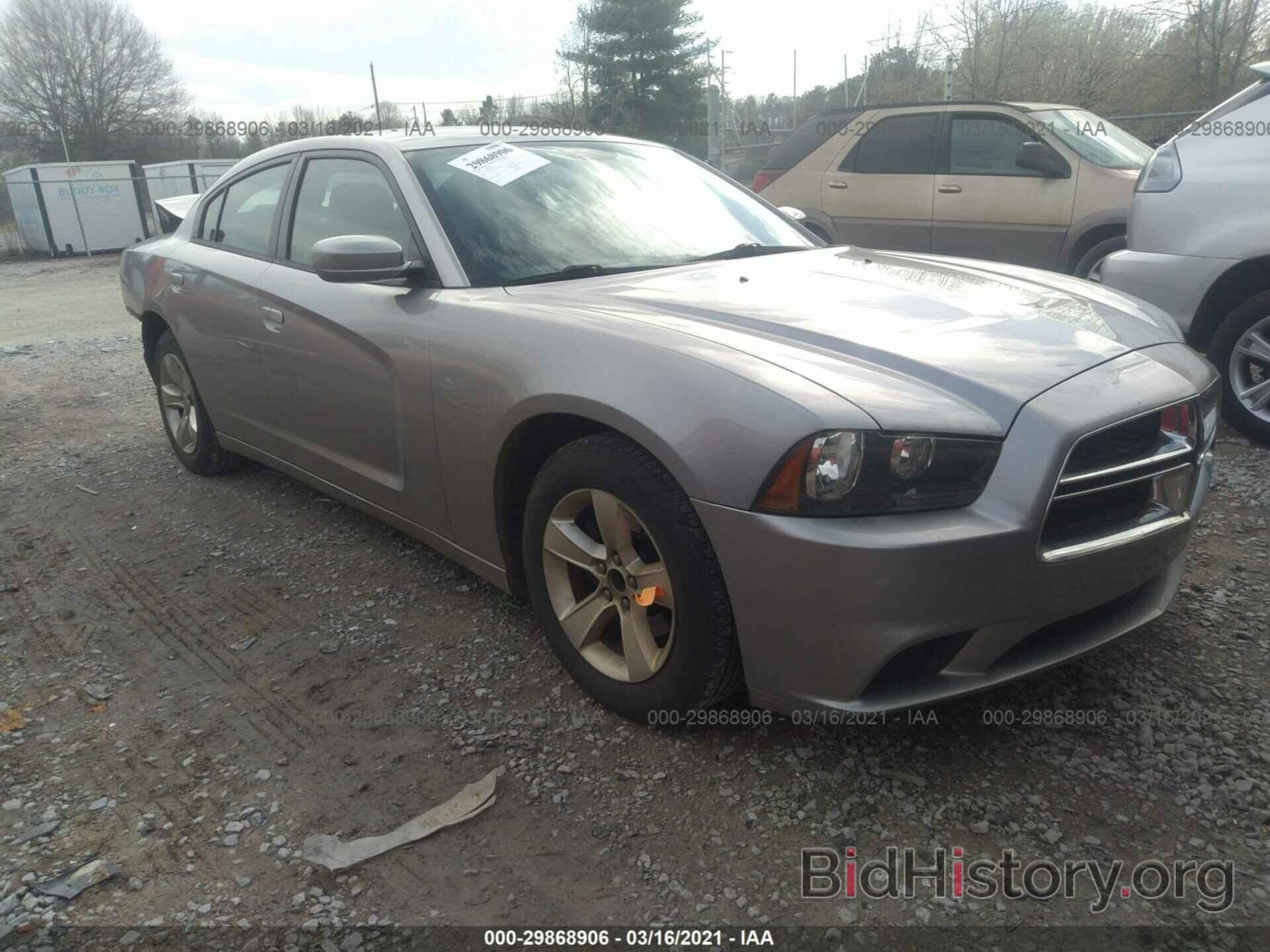 Photo 2C3CDXBG3EH117115 - DODGE CHARGER 2014