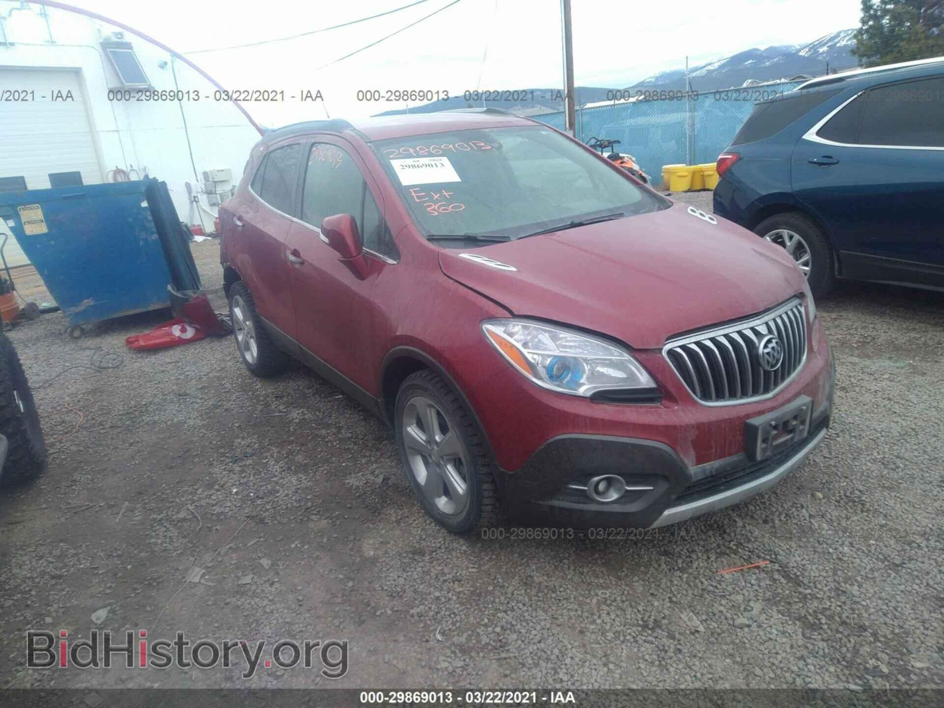 Фотография KL4CJBSB2FB234491 - BUICK ENCORE 2015