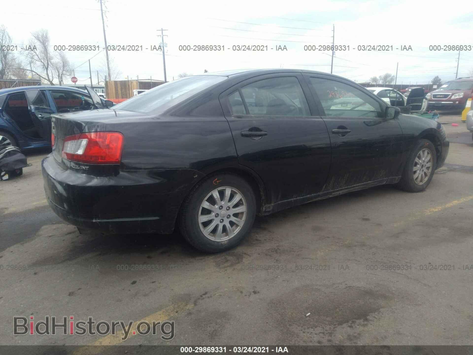 2012 MITSUBISHI GALANT - VIN: 4A32B2FF7CE015612 - Фото 4