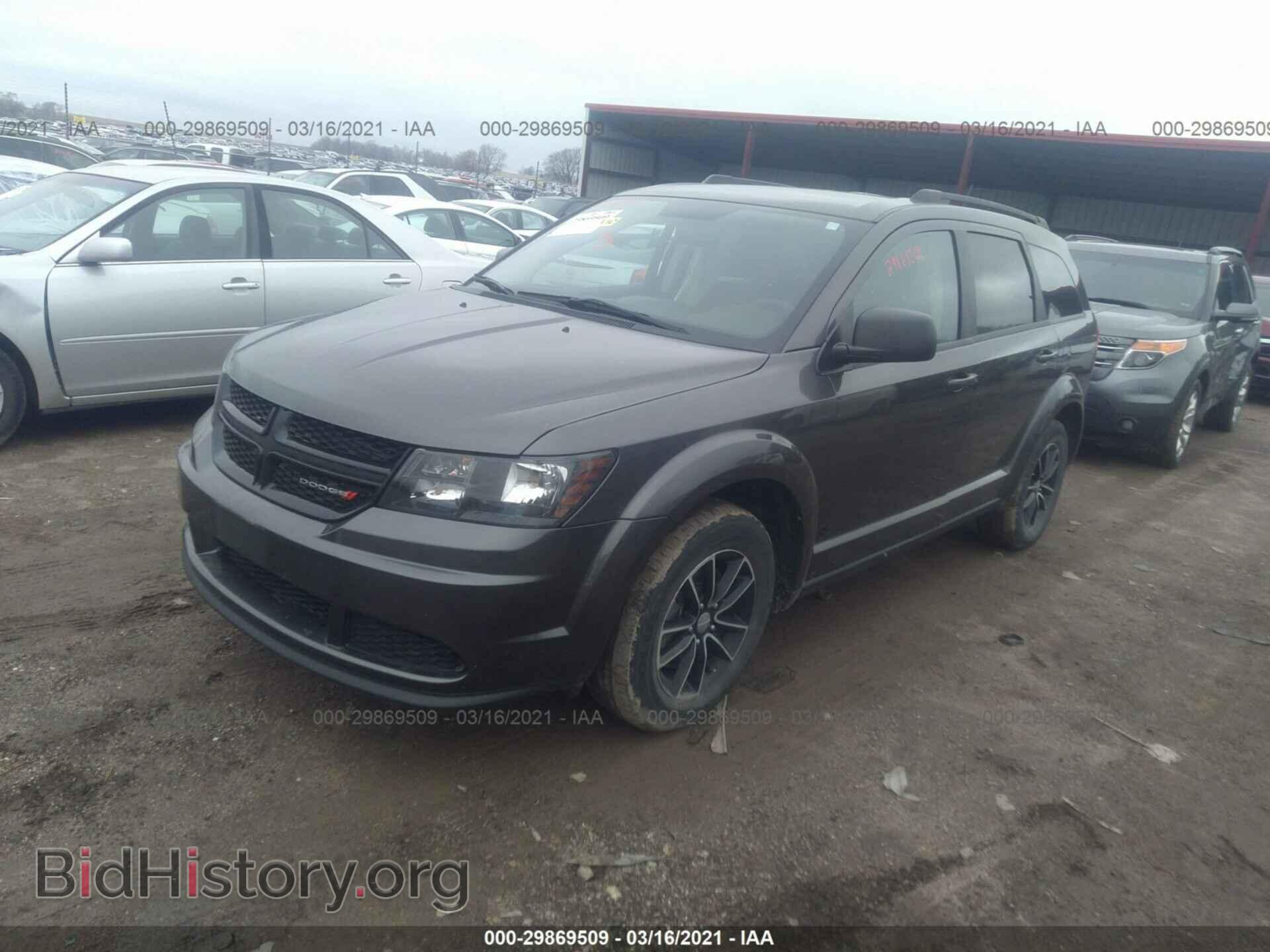 2017 DODGE JOURNEY - VIN: 3C4PDCAB4HT603794 - Фото 2