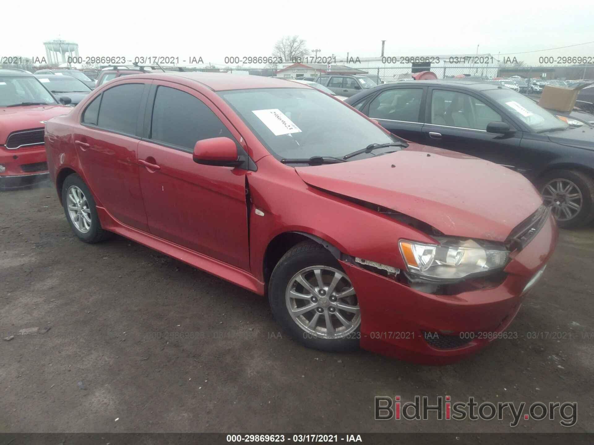 Photo JA32U2FU4AU032221 - MITSUBISHI LANCER 2010