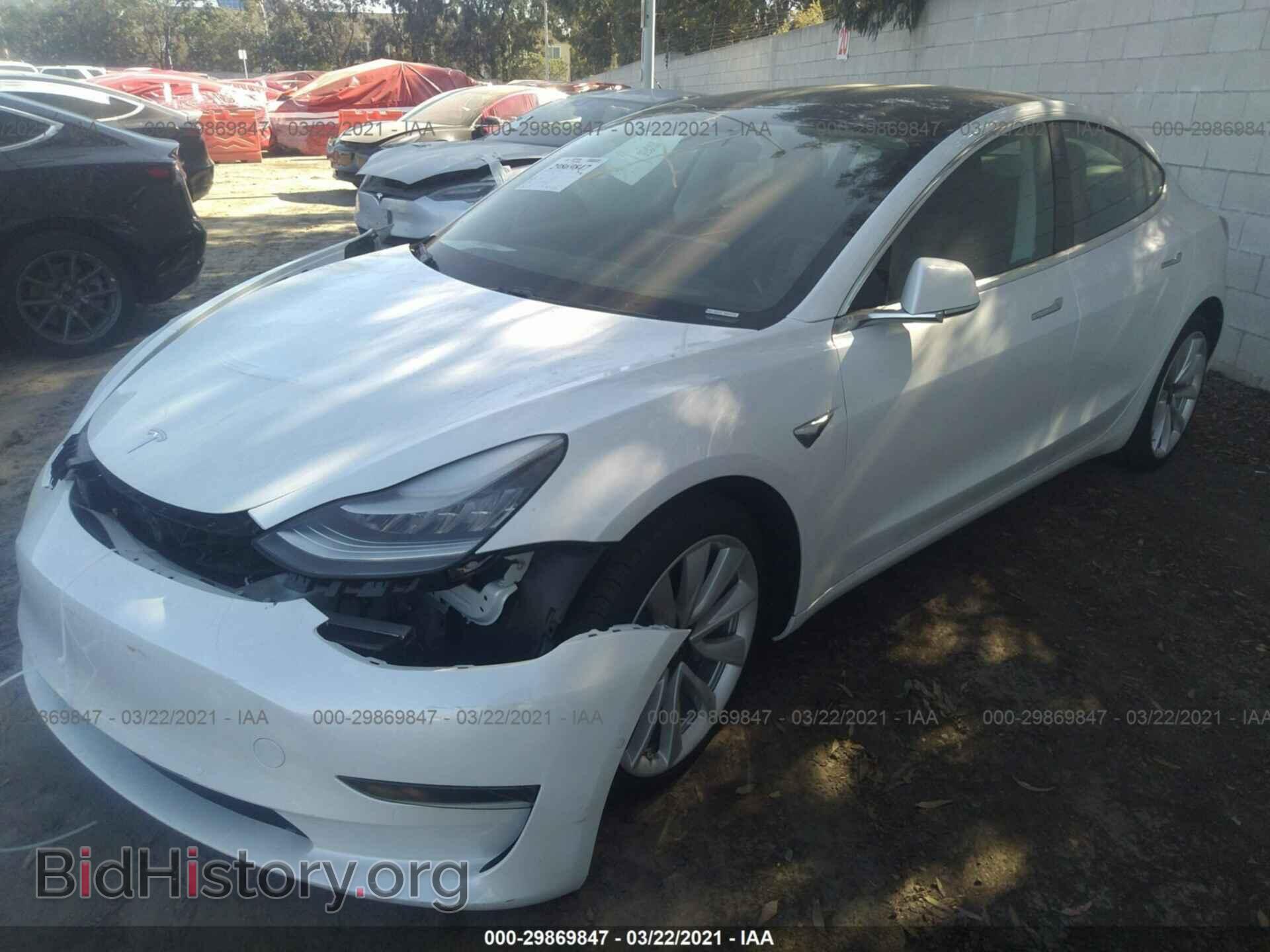 2020 TESLA MODEL 3 - VIN: 5YJ3E1EA5LF745905 - Photo 2