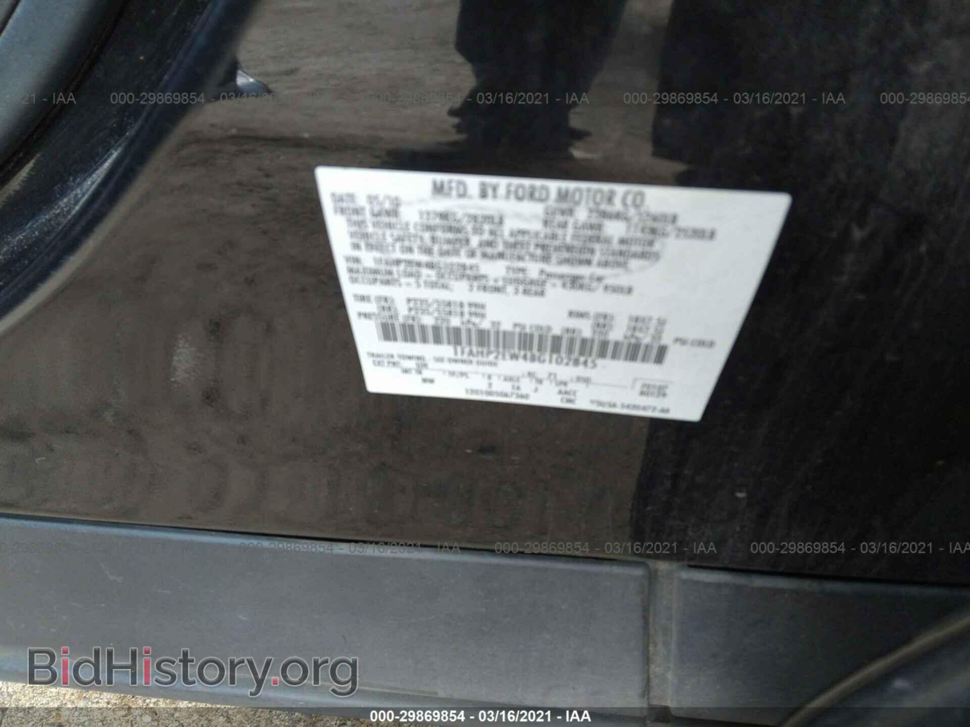 2011 FORD TAURUS - VIN: 1FAHP2EW4BG102845 - Фото 9
