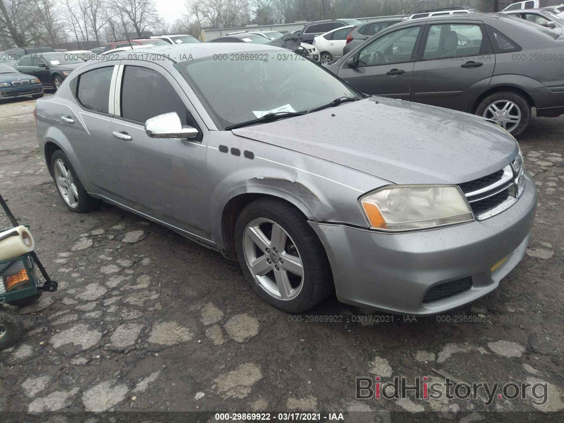 Фотография 1C3CDZAB8DN517176 - DODGE AVENGER 2013