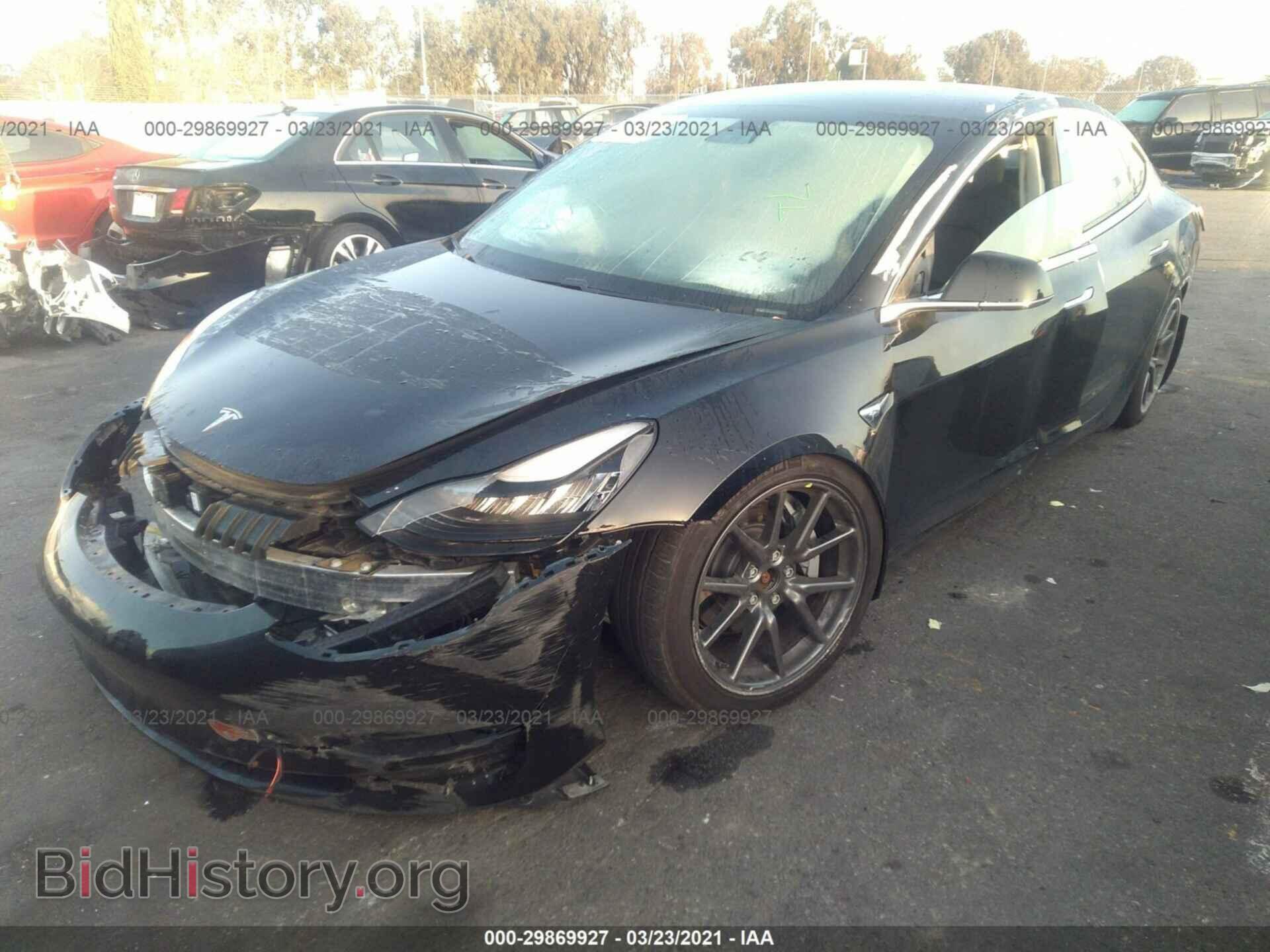 2019 TESLA MODEL 3 - VIN: 5YJ3E1EB6KF361347 - Фото 2
