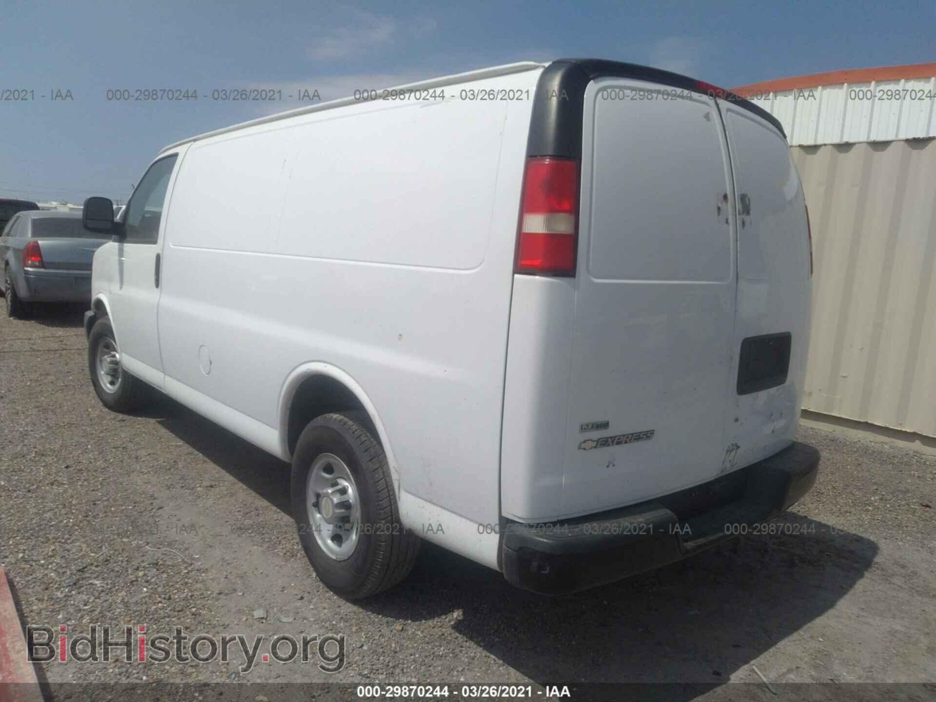 2011 CHEVROLET EXPRESS CARGO VAN - VIN: 1GCWGFCA3B1189348 - Фото 3