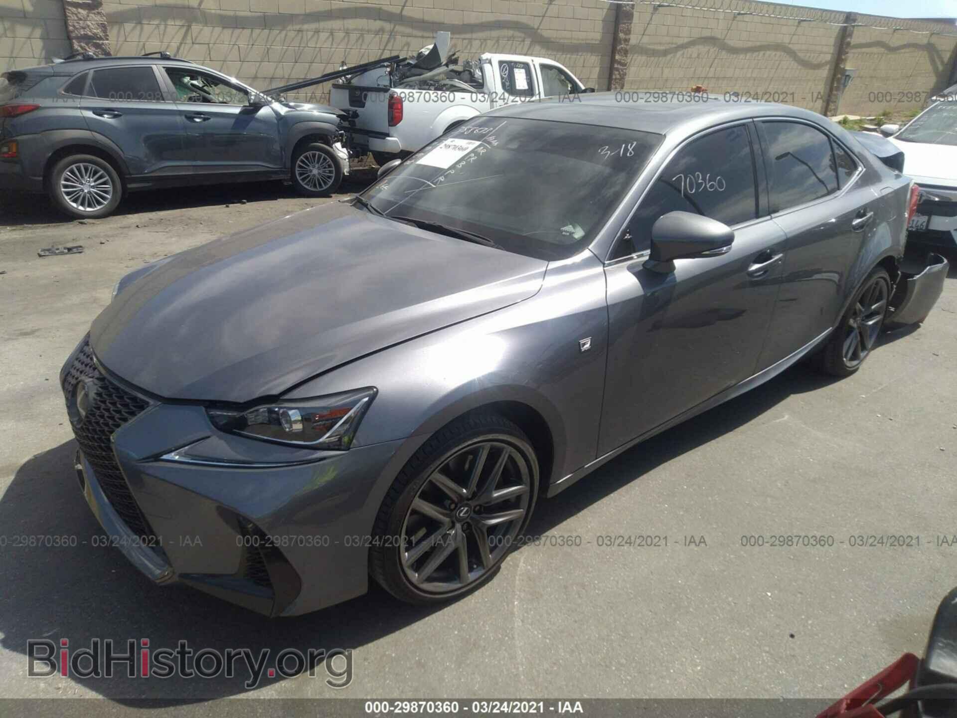 2019 LEXUS IS - VIN: JTHBA1D25K5087101 - Фото 2