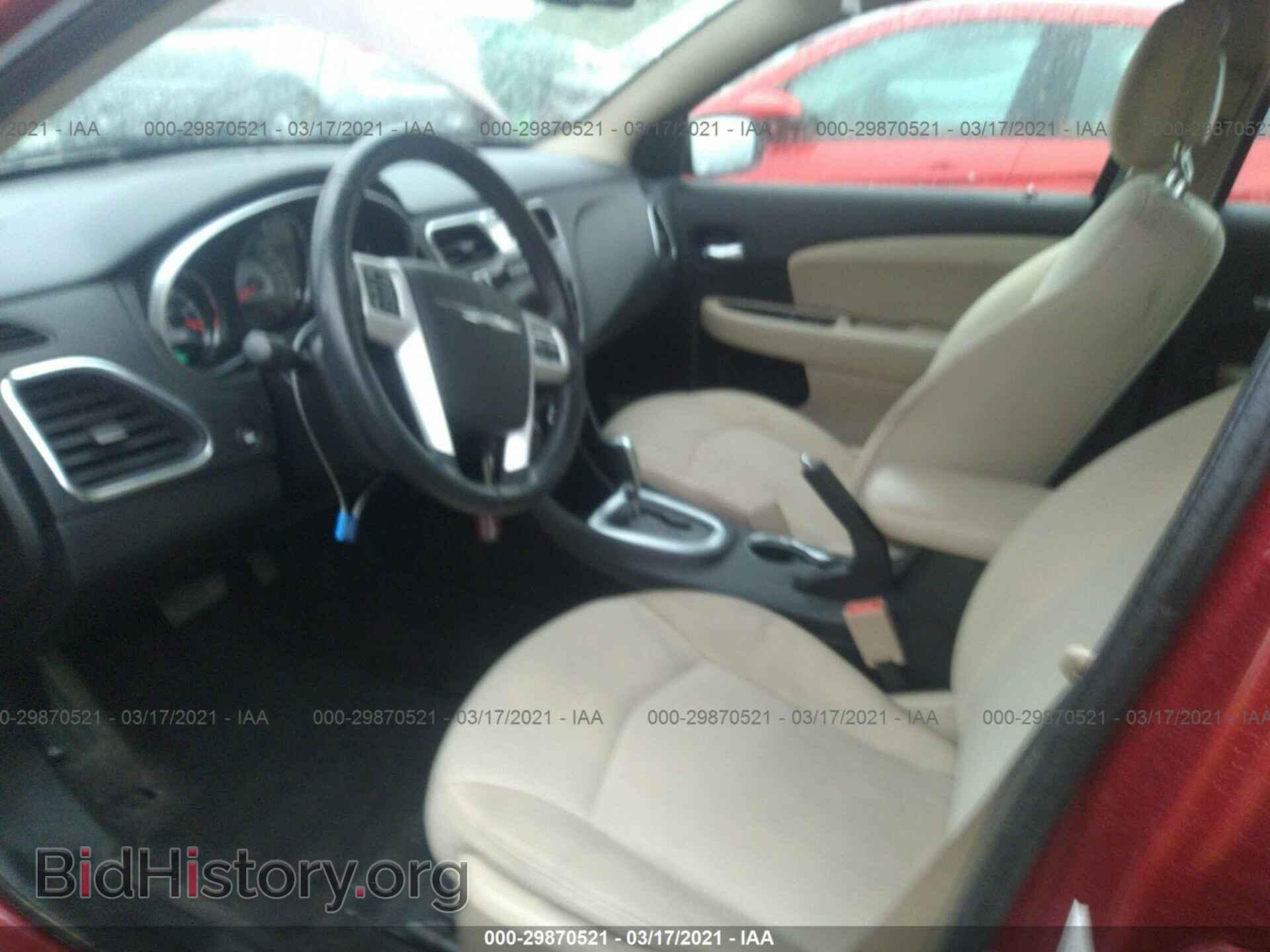 2012 CHRYSLER 200 - VIN: 1C3CCBBB9CN129414 - Фото 5