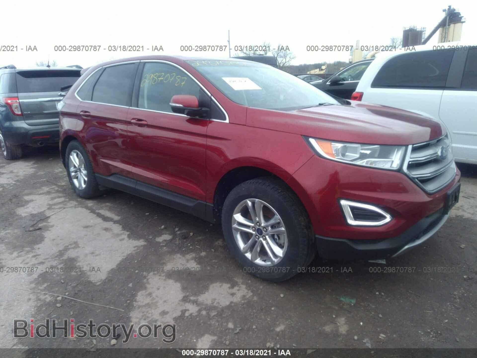 Фотография 2FMPK4J98HBC44658 - FORD EDGE 2017