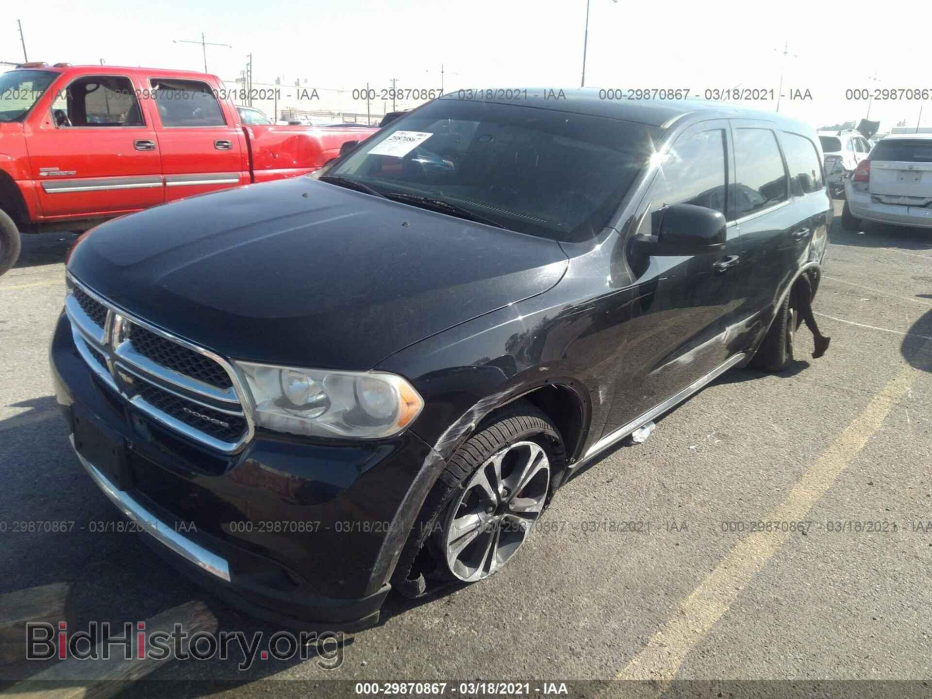 2012 DODGE DURANGO - VIN: 1C4RDHAGXCC109137 - Фото 2