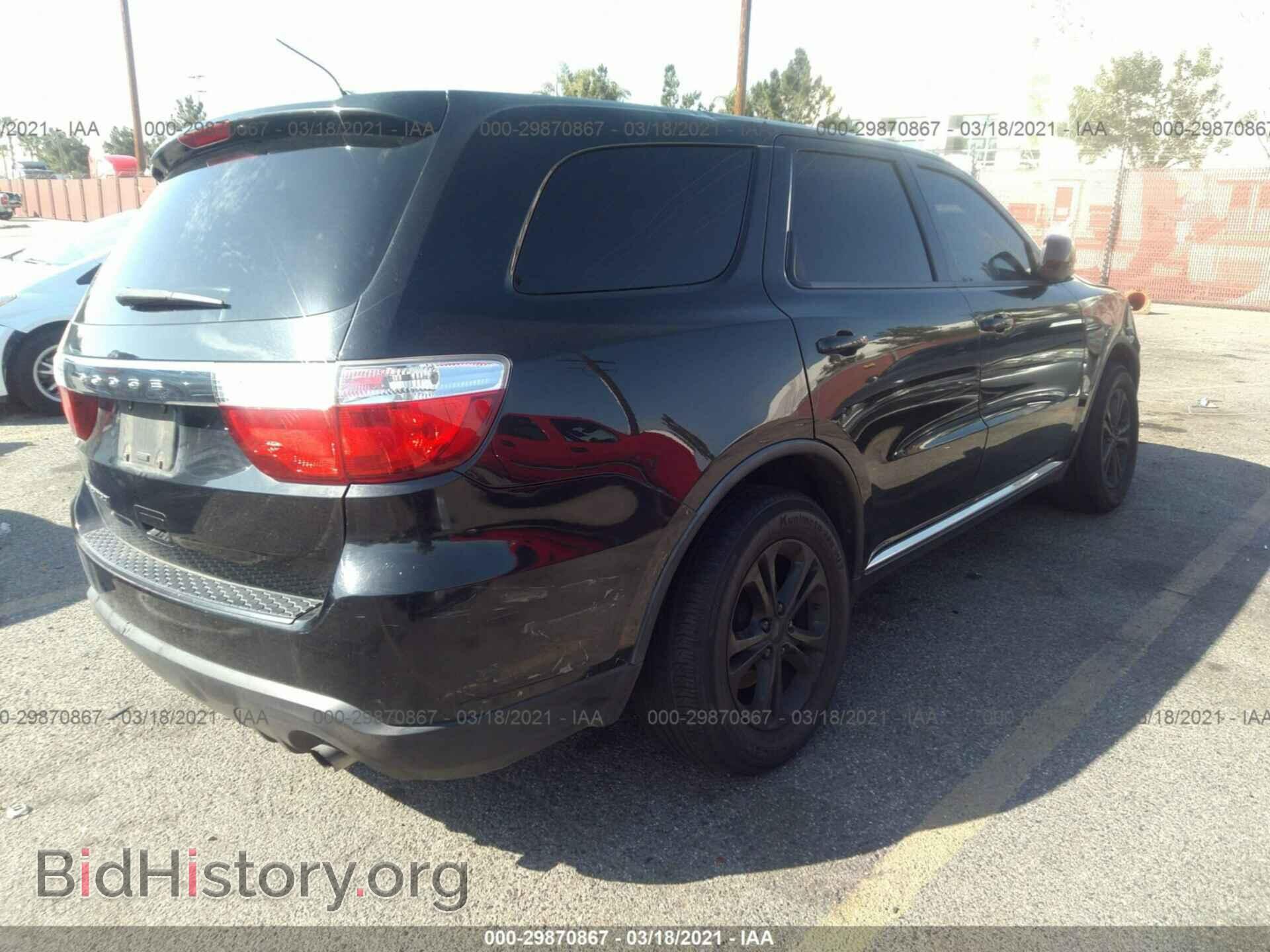 2012 DODGE DURANGO - VIN: 1C4RDHAGXCC109137 - Фото 4