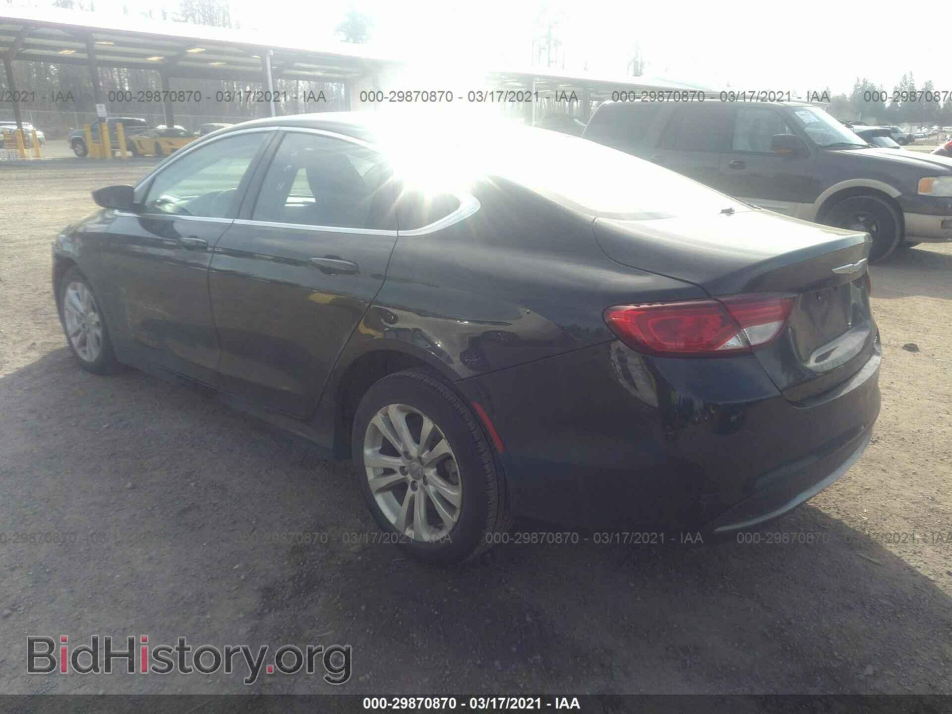 2016 CHRYSLER 200 - VIN: 1C3CCCAB5GN174749 - Photo 3