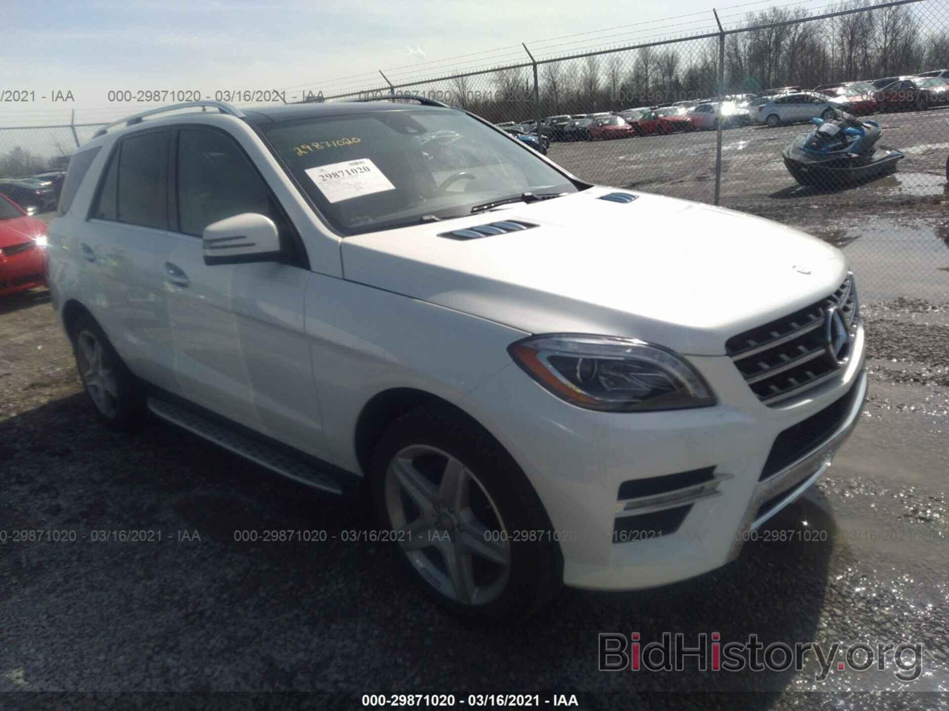 Photo 4JGDA5GB8FA505446 - MERCEDES-BENZ M-CLASS 2015