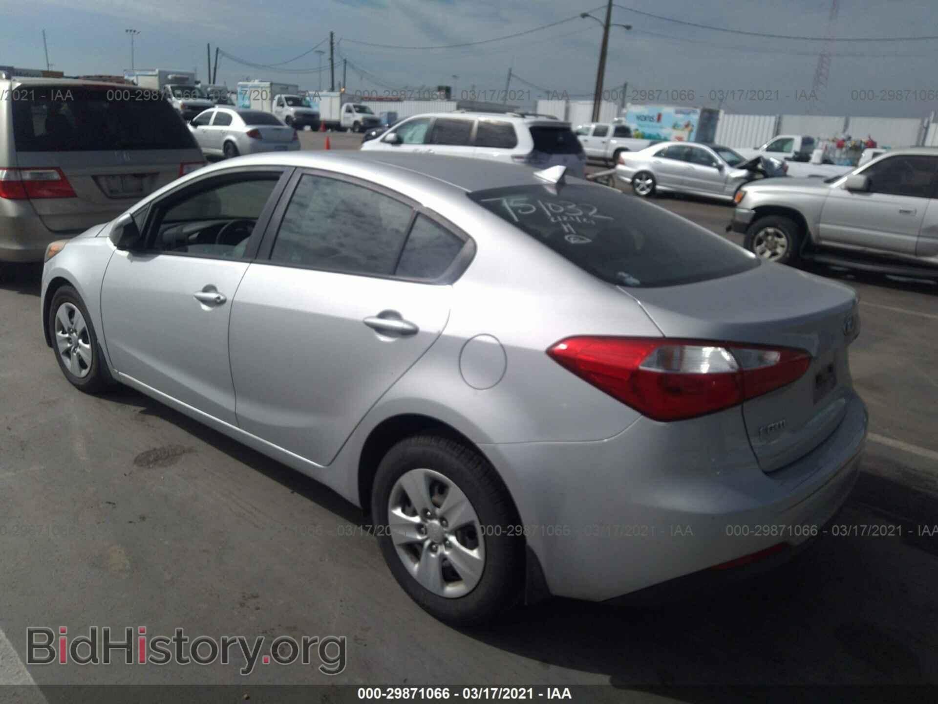 2015 KIA FORTE - VIN: KNAFK4A67F5420507 - Фото 3