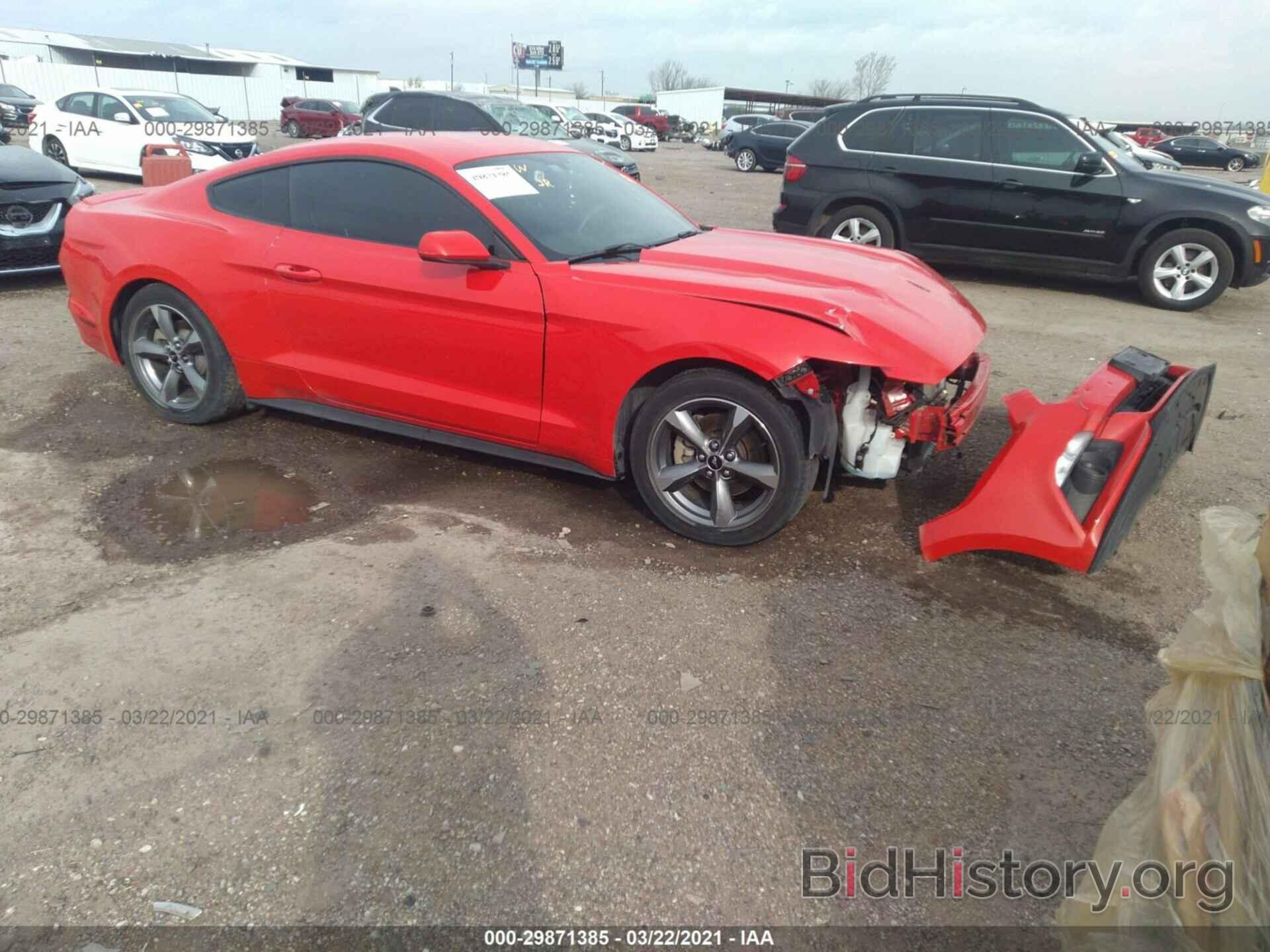 Photo 1FA6P8AM5G5242050 - FORD MUSTANG 2016