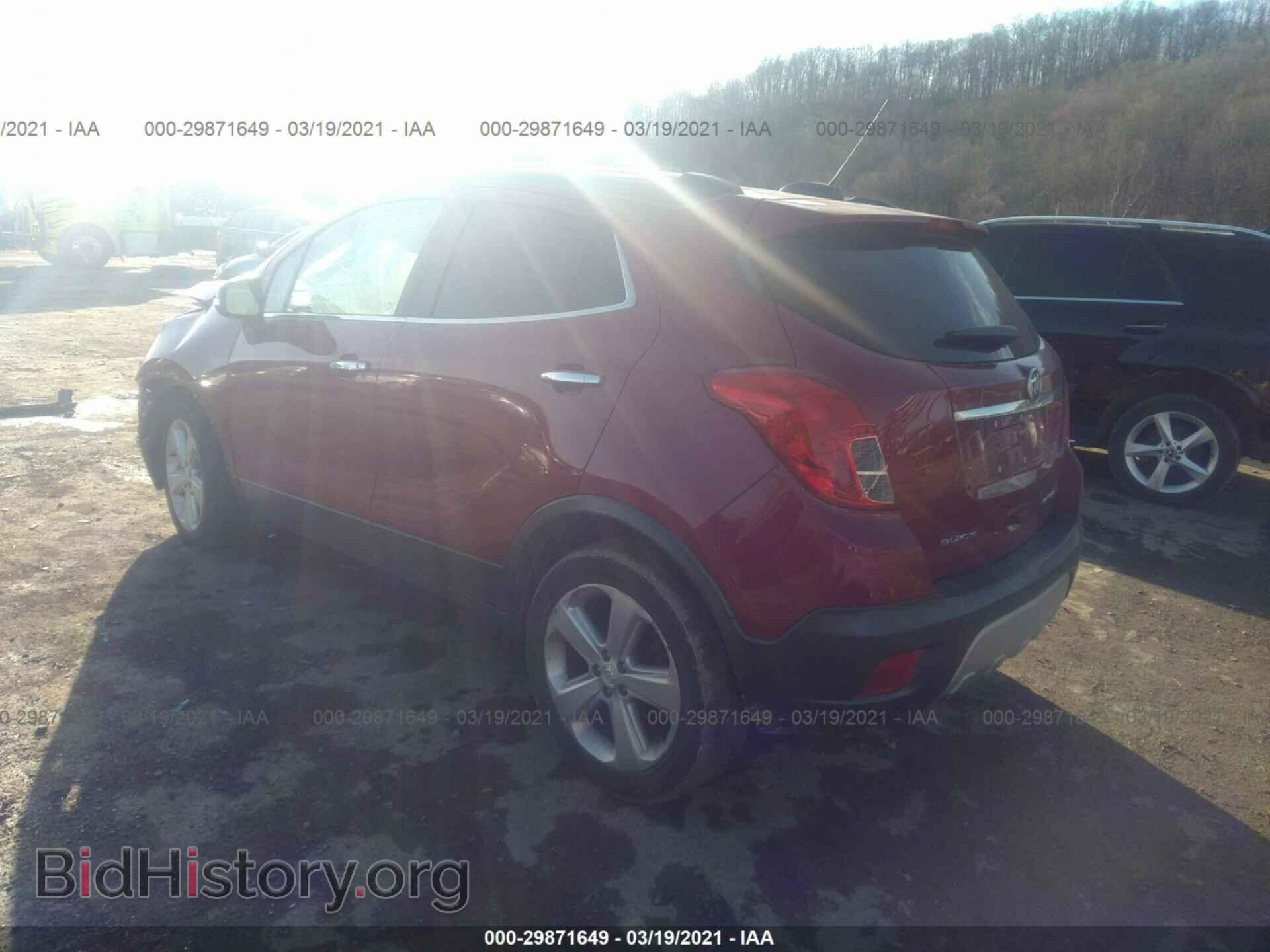 2015 BUICK ENCORE - VIN: KL4CJASB9FB106887 - Фото 3