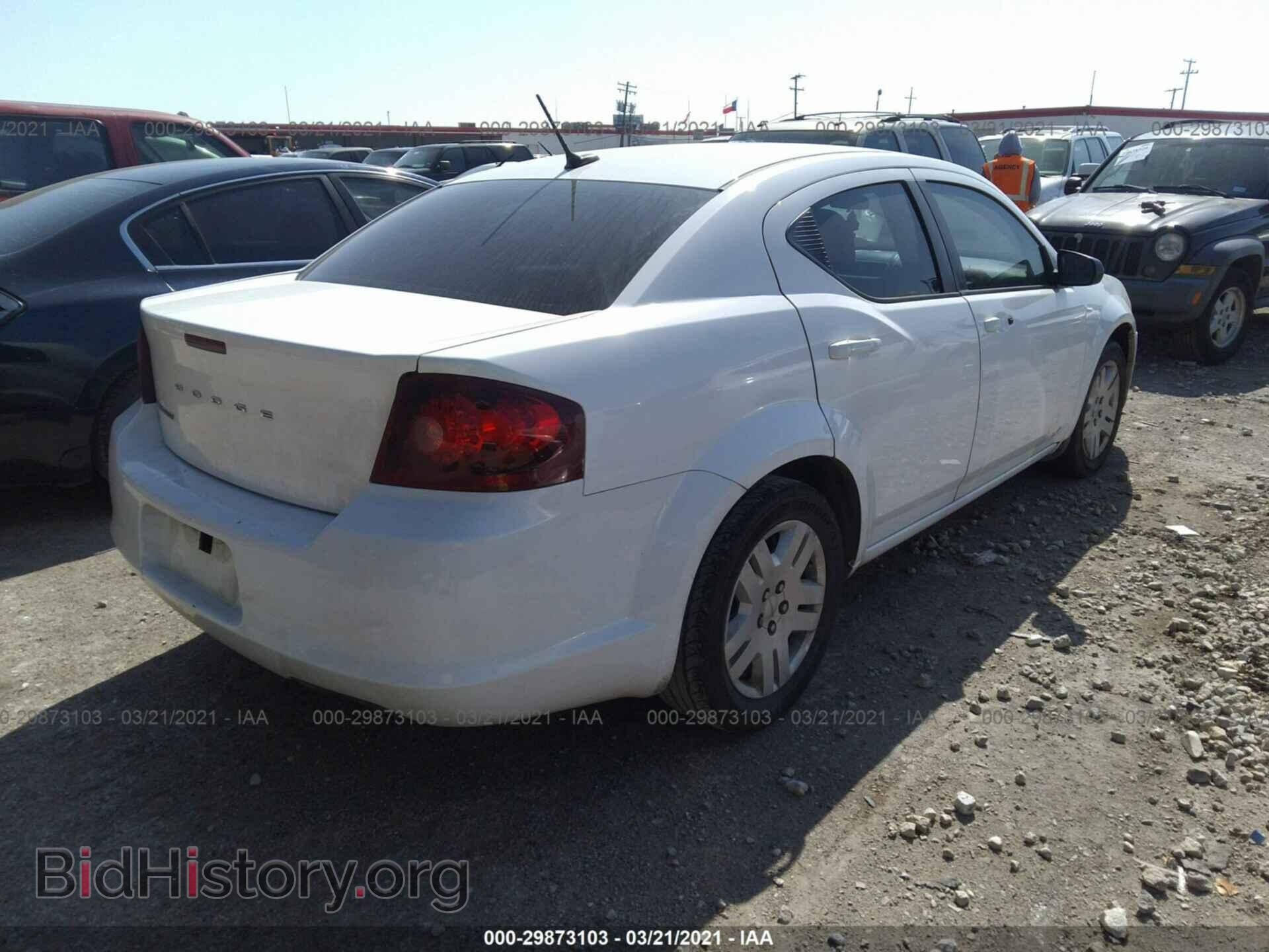 2011 DODGE AVENGER - VIN: 1B3BD4FB2BN626069 - Фото 4