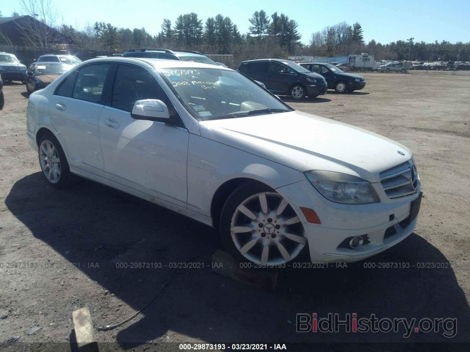 Photo WDDGF81X98F159413 - MERCEDES-BENZ C-CLASS 2008