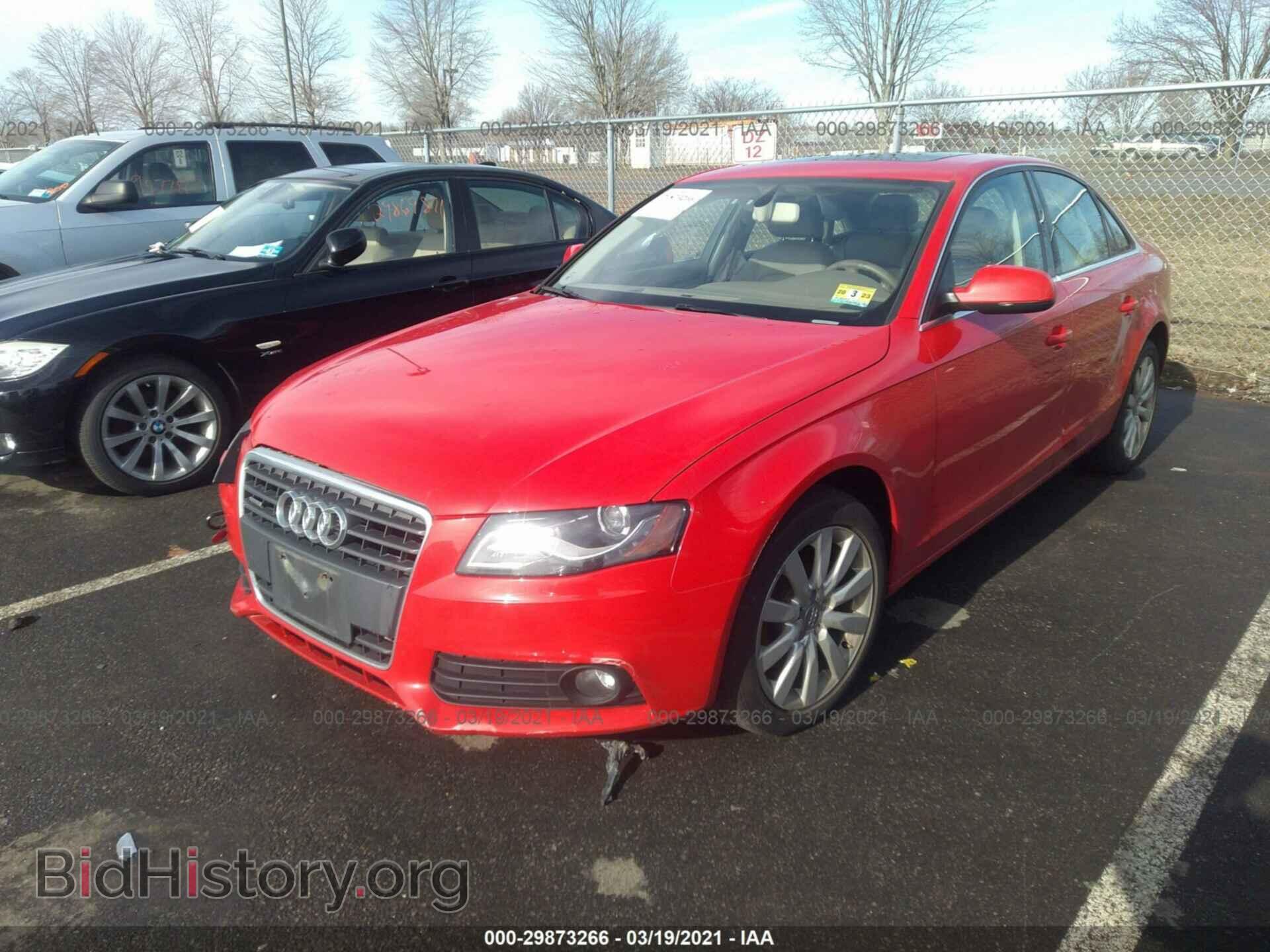 2012 AUDI A4 - VIN: WAUBFAFL8CA119859 - Фото 2