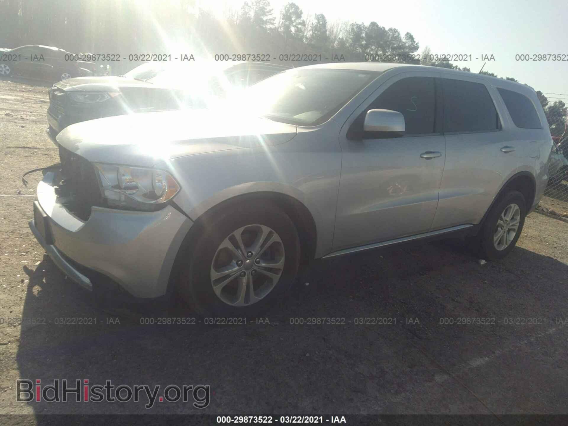 2012 DODGE DURANGO - VIN: 1C4RDHAG9CC257859 - Photo 2