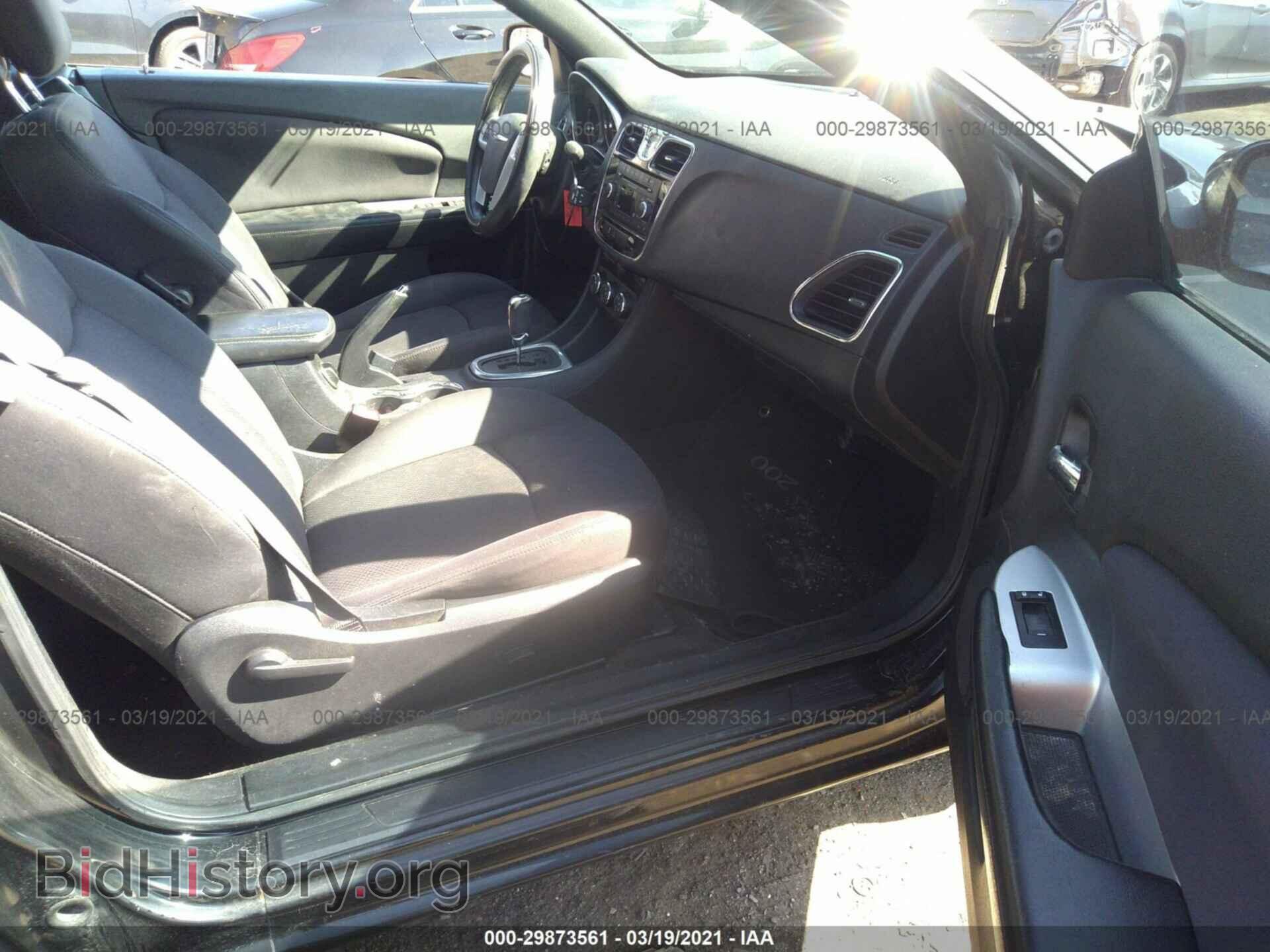 2013 CHRYSLER 200 - VIN: 1C3BCBEB3DN511494 - Photo 5