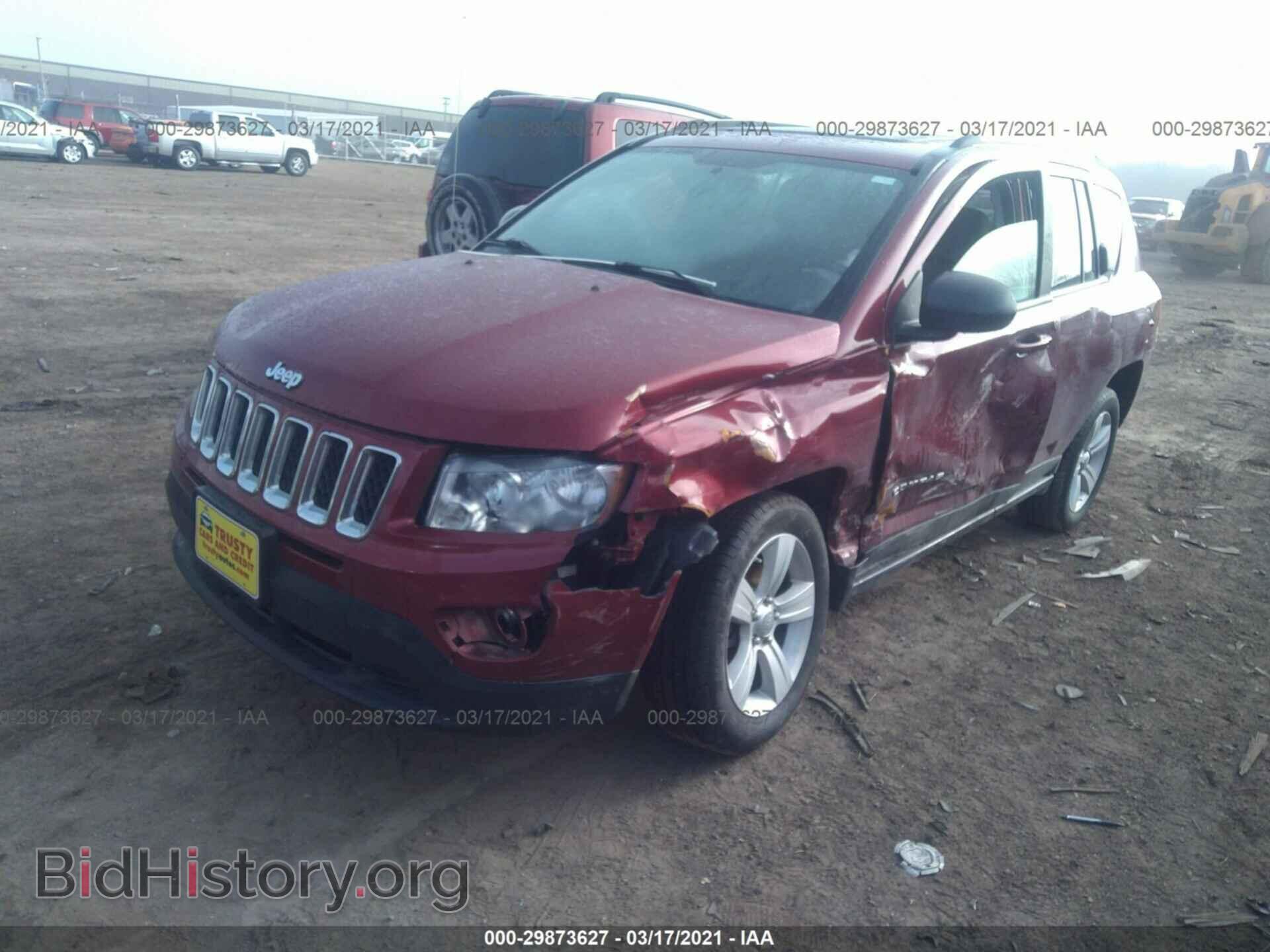 2011 JEEP COMPASS - VIN: 1J4NT1FA7BD165732 - Фото 2