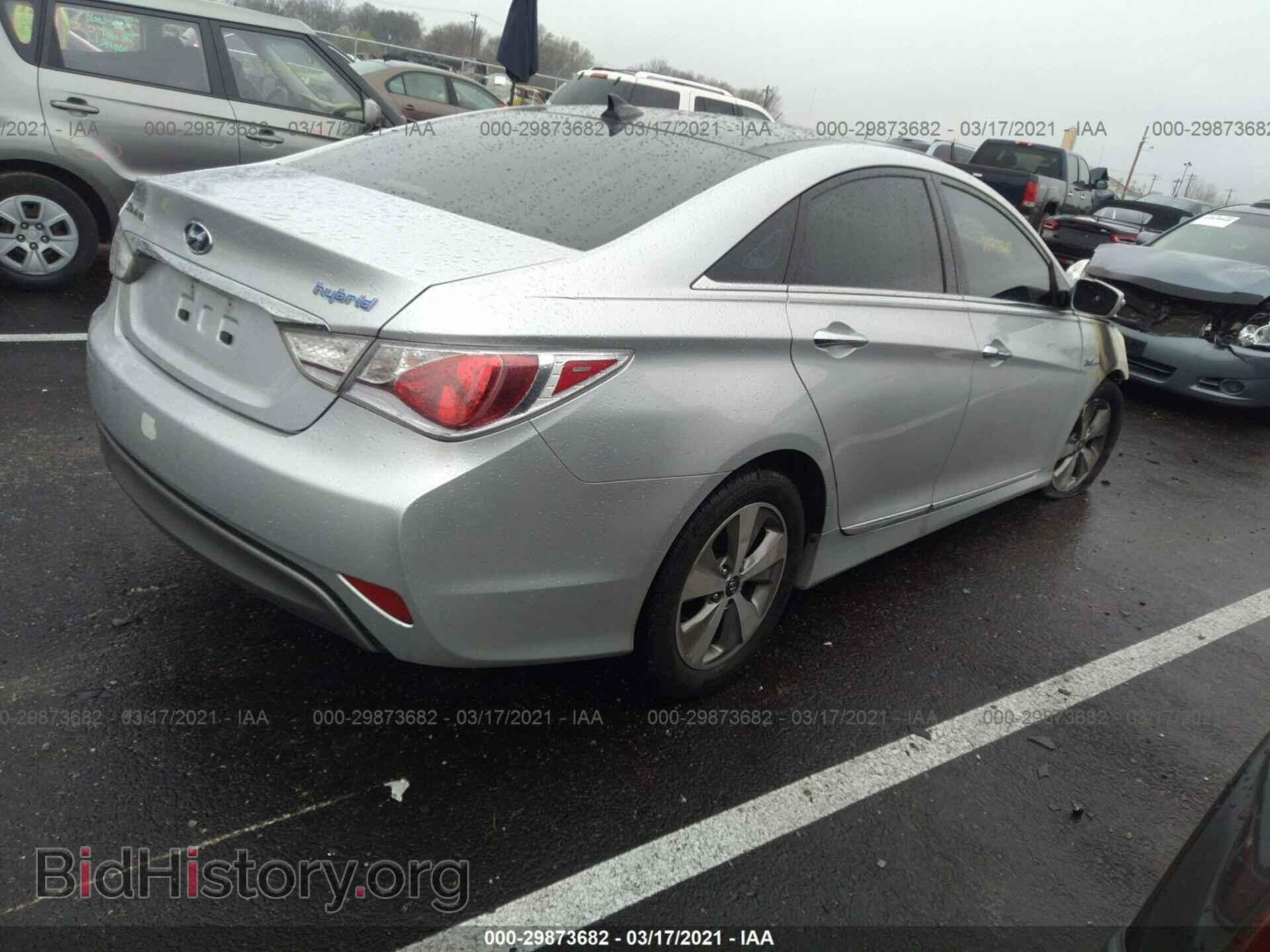 2012 HYUNDAI SONATA - VIN: KMHEC4A41CA043861 - Фото 4