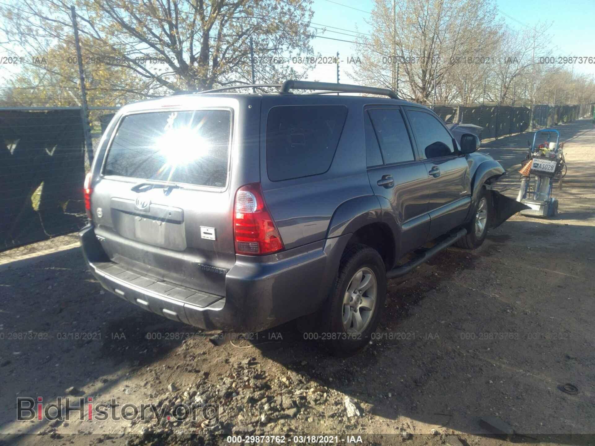 2007 TOYOTA 4RUNNER - VIN: JTEZU14R478077830 - Фото 4