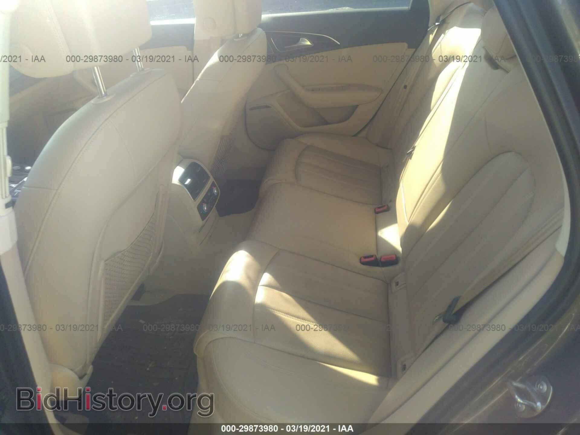 2014 AUDI A6 - VIN: WAUHGAFC0EN052029 - Фото 8